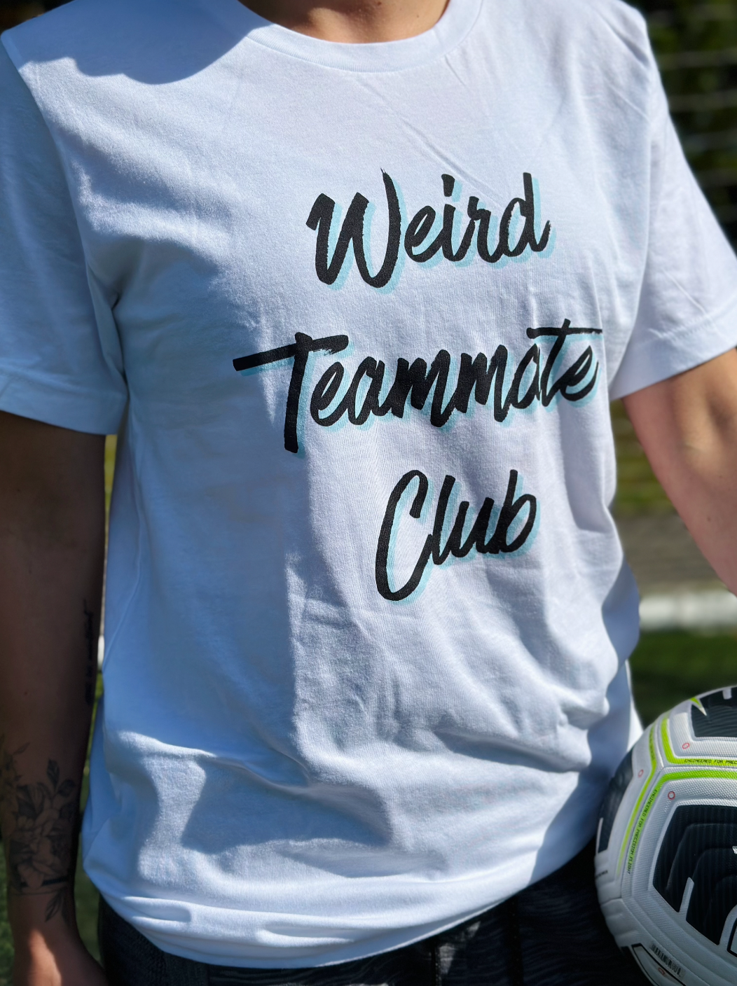 Weird Teammate Club Adult T-Shirt