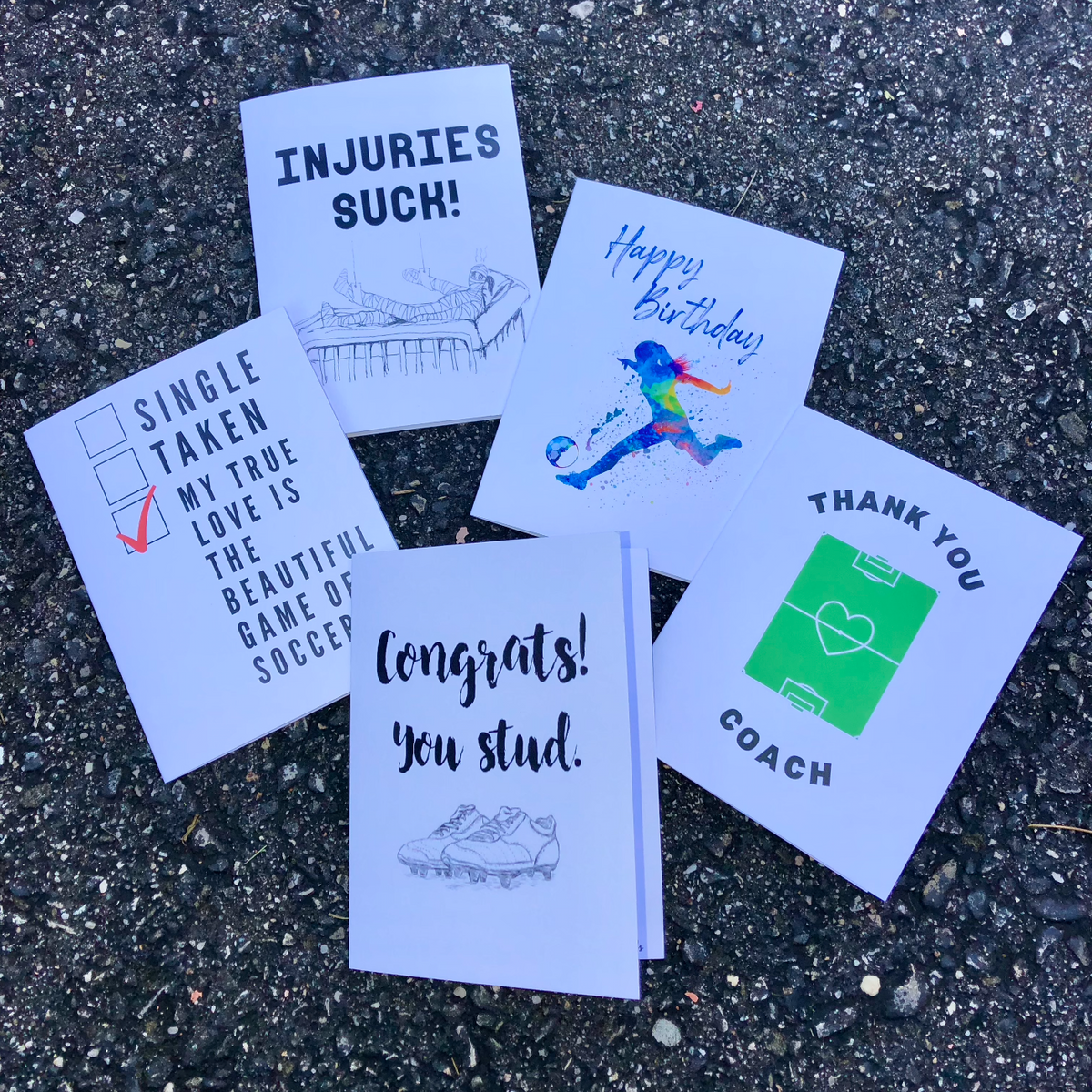 greeting cards for athletes for all occasions 
