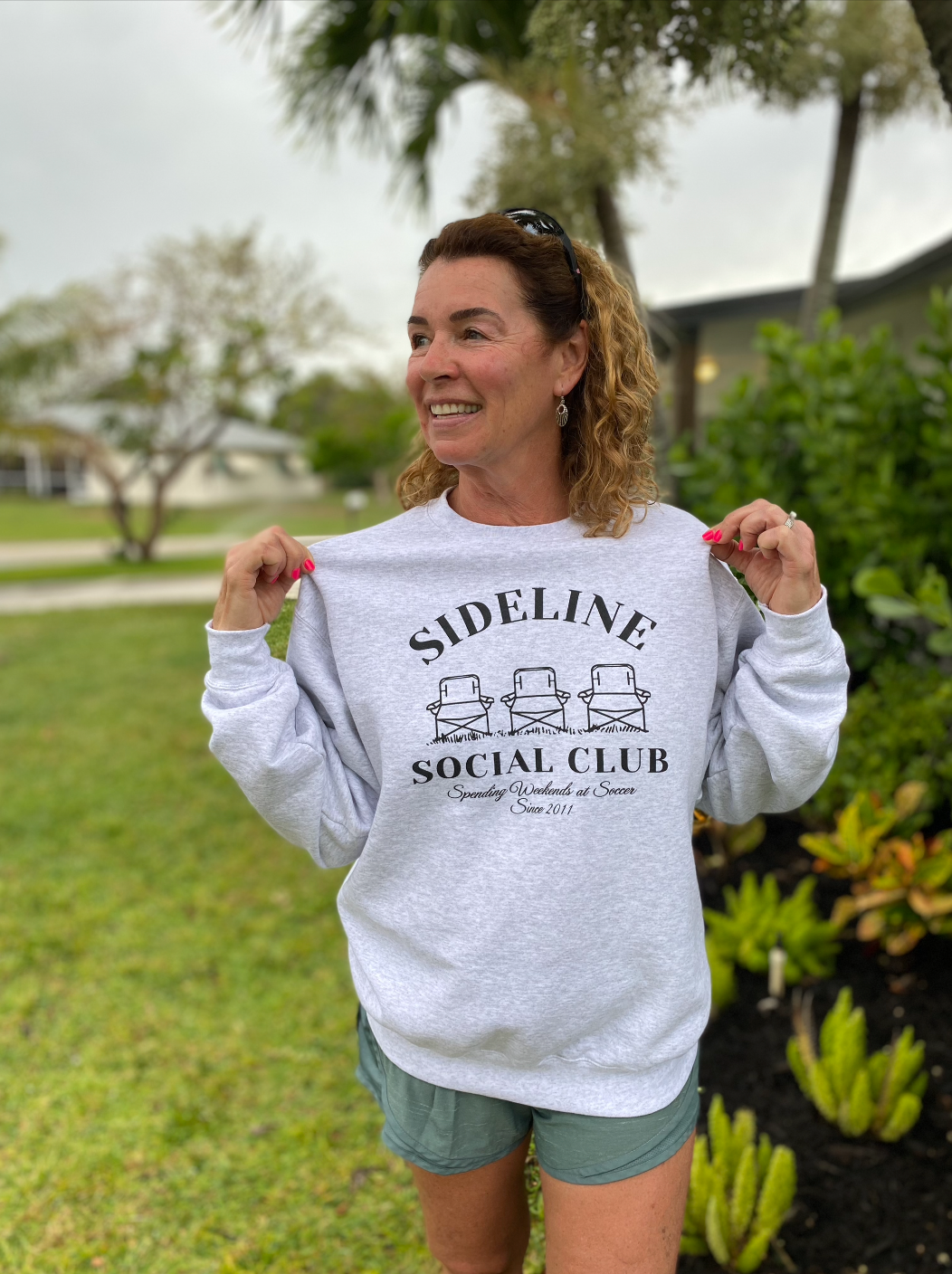 Sideline Social Club Crewneck Sweatshirt