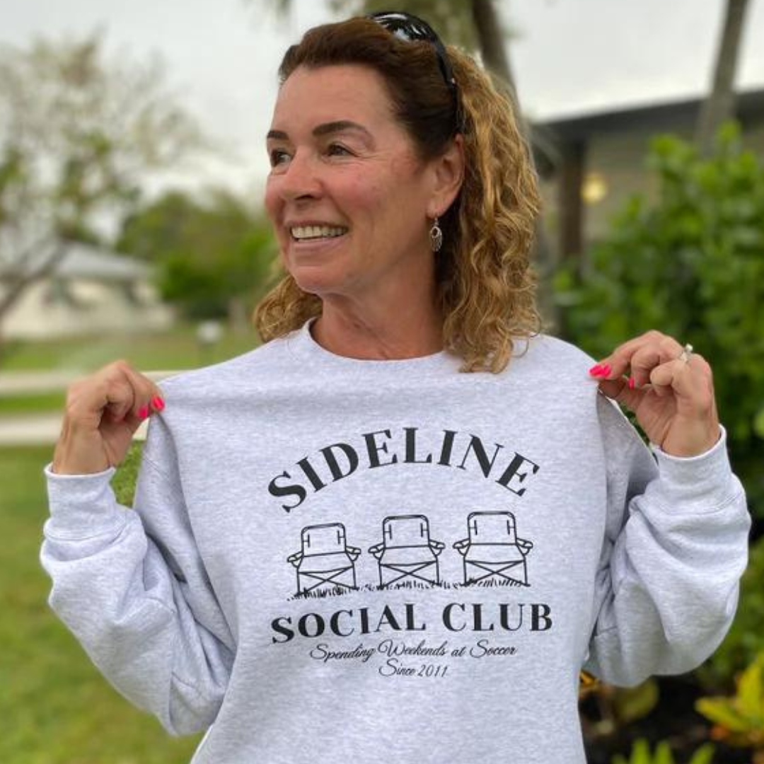Sideline Social Club Crewneck Sweatshirt