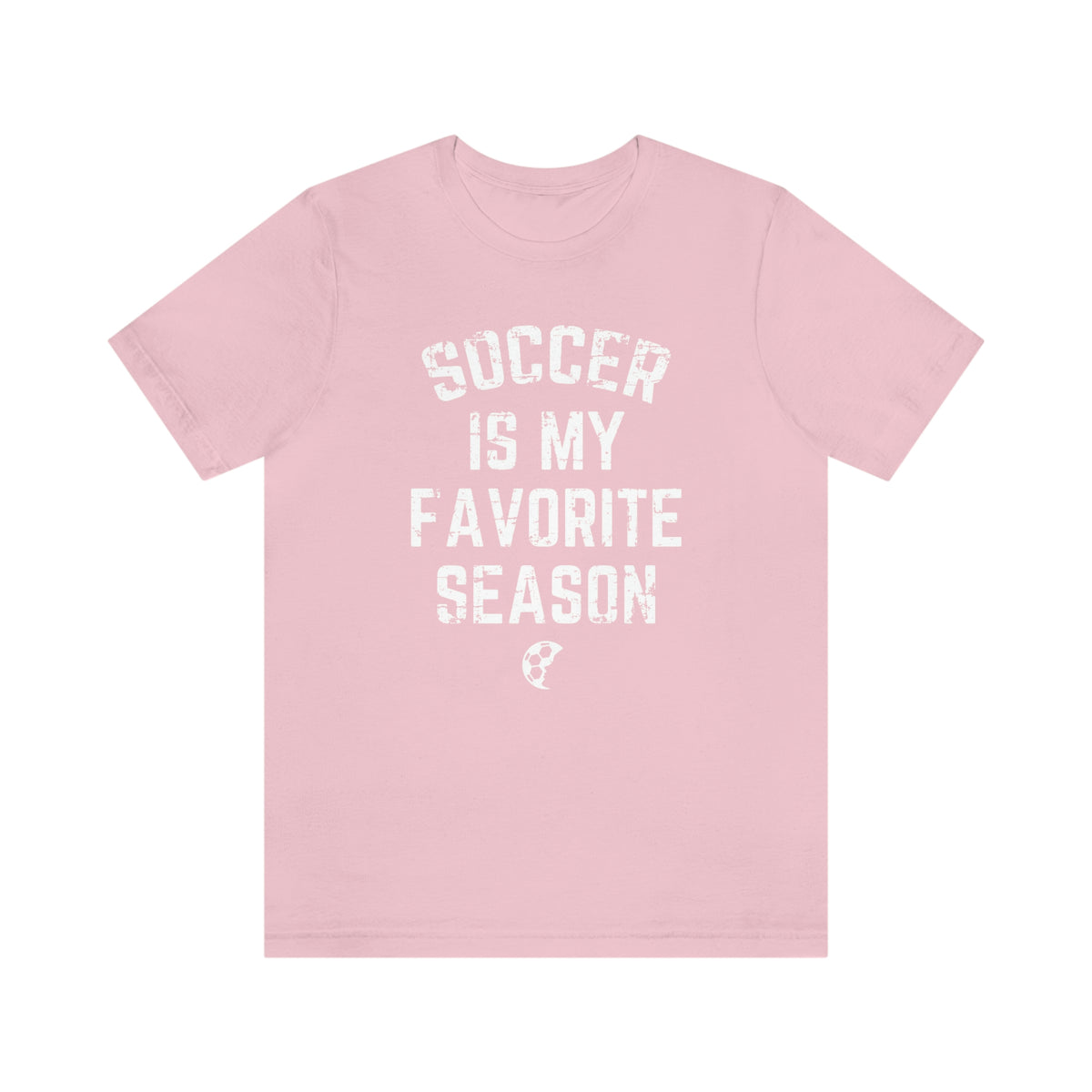 Soccer Is My Favorite Season Adult T-Shirt