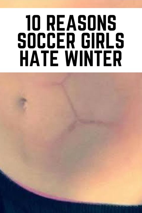 Top 10 Reasons Soccer Girls Hate Winter