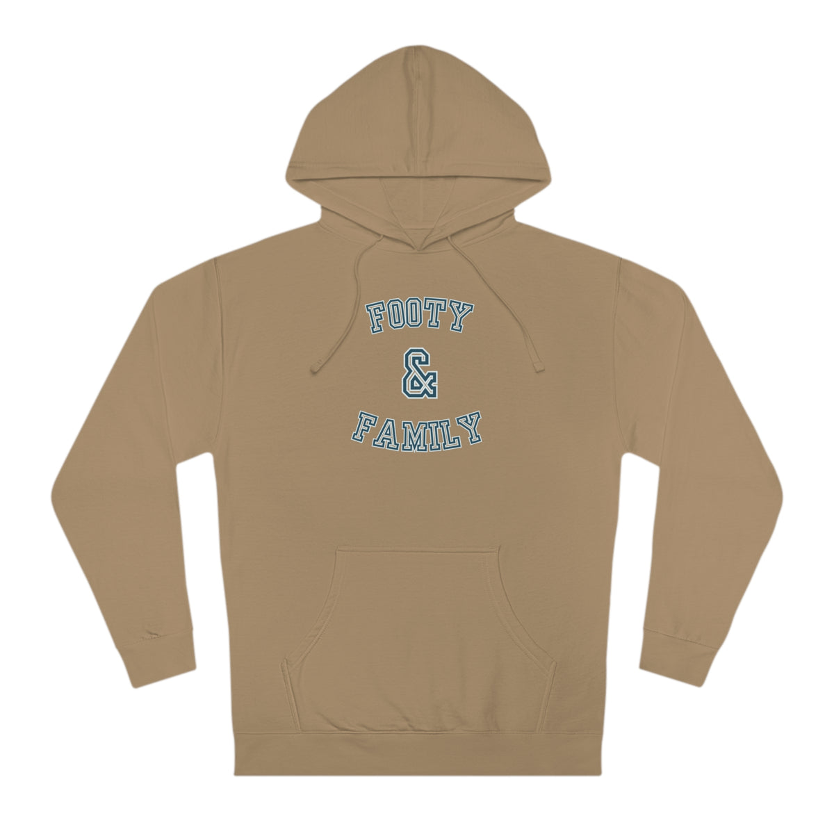 Footy and Family Adult Hooded Sweatshirt