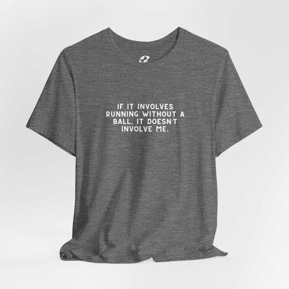 If It Involves Running Adult T-Shirt