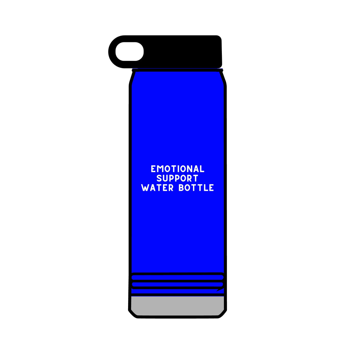 Emotional Support 32 oz Water Bottle