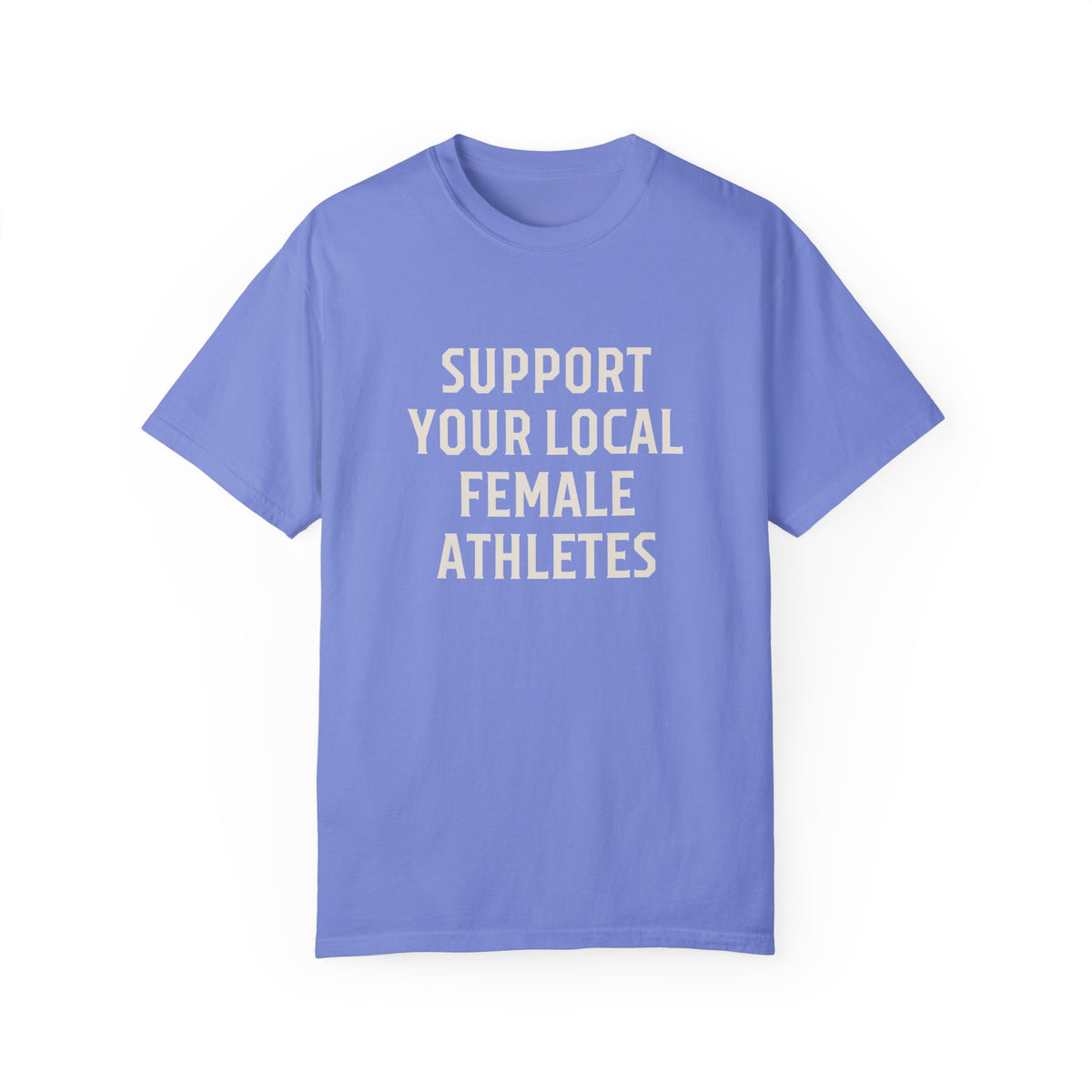 Support Your Local Female Athlete Adult T-Shirt