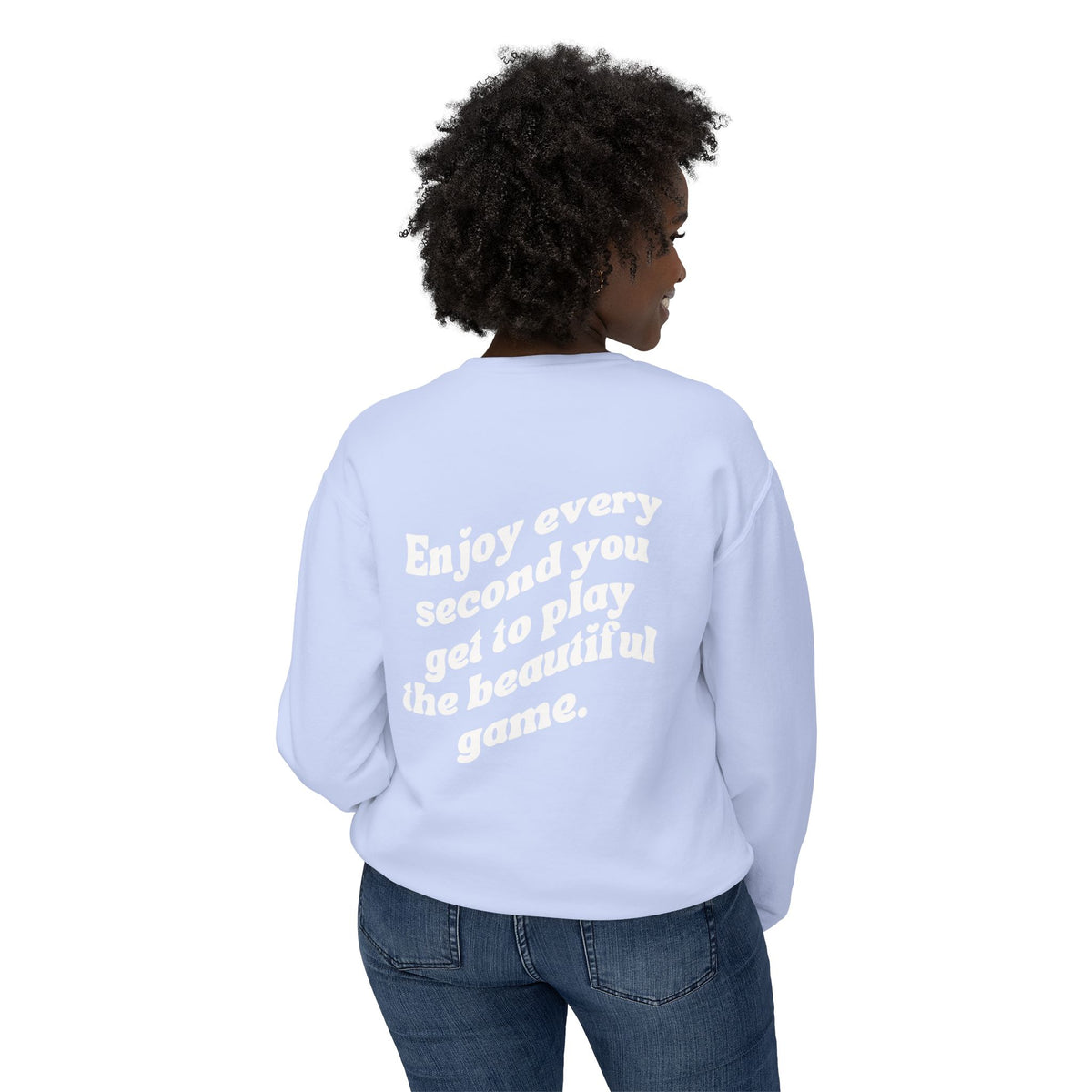 Enjoy Every Second Adult Crewneck Sweatshirt