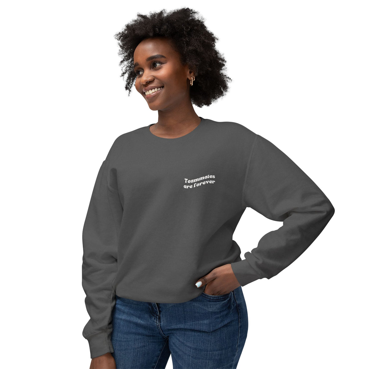 Enjoy Every Second Adult Crewneck Sweatshirt