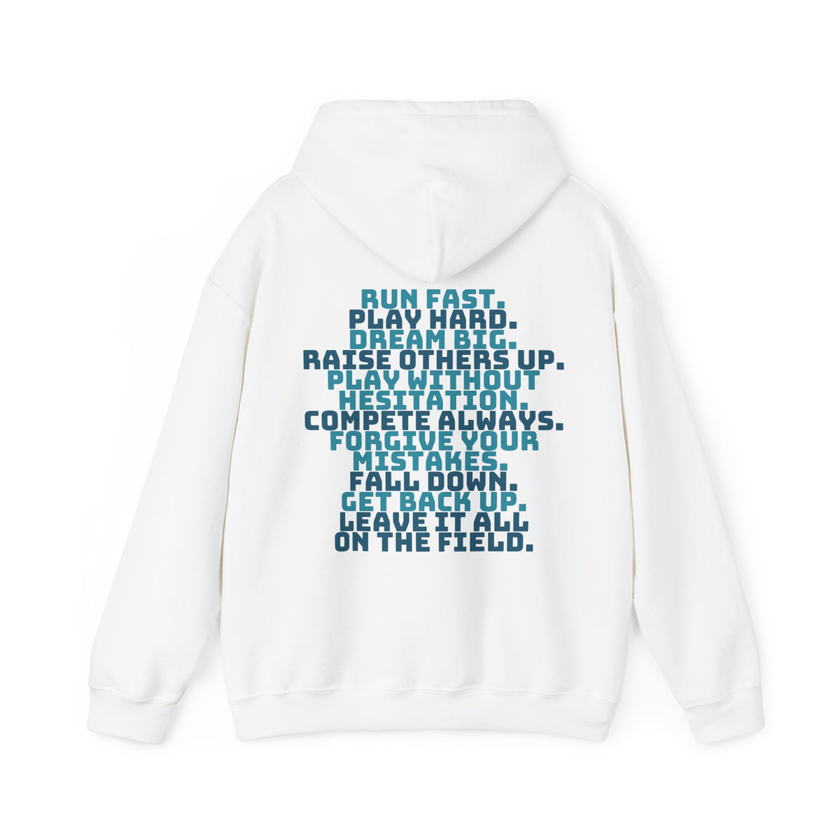 The Game We Love Adult Hooded Sweatshirt