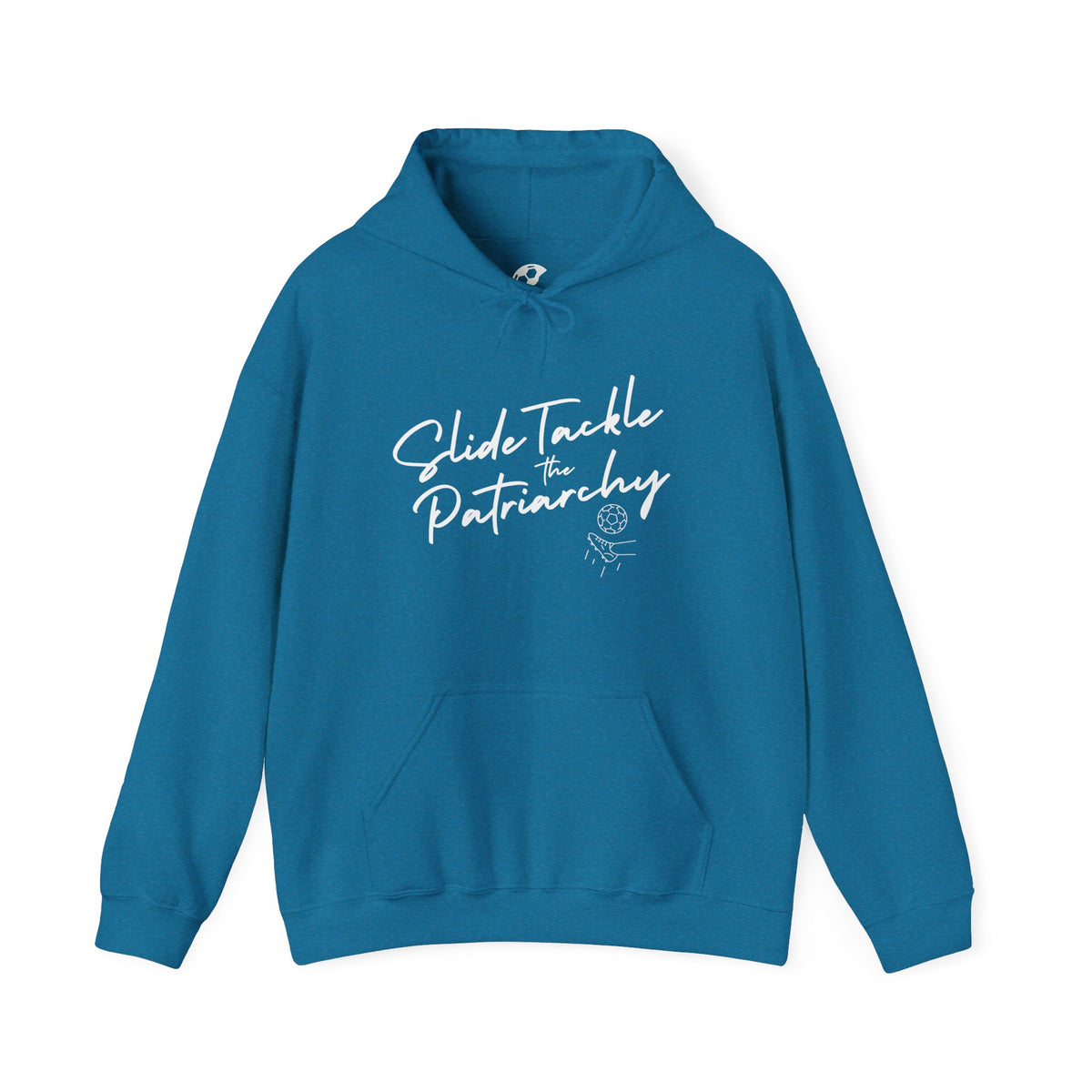 Slide Tackle The Patriarchy Adult Hooded Sweatshirt