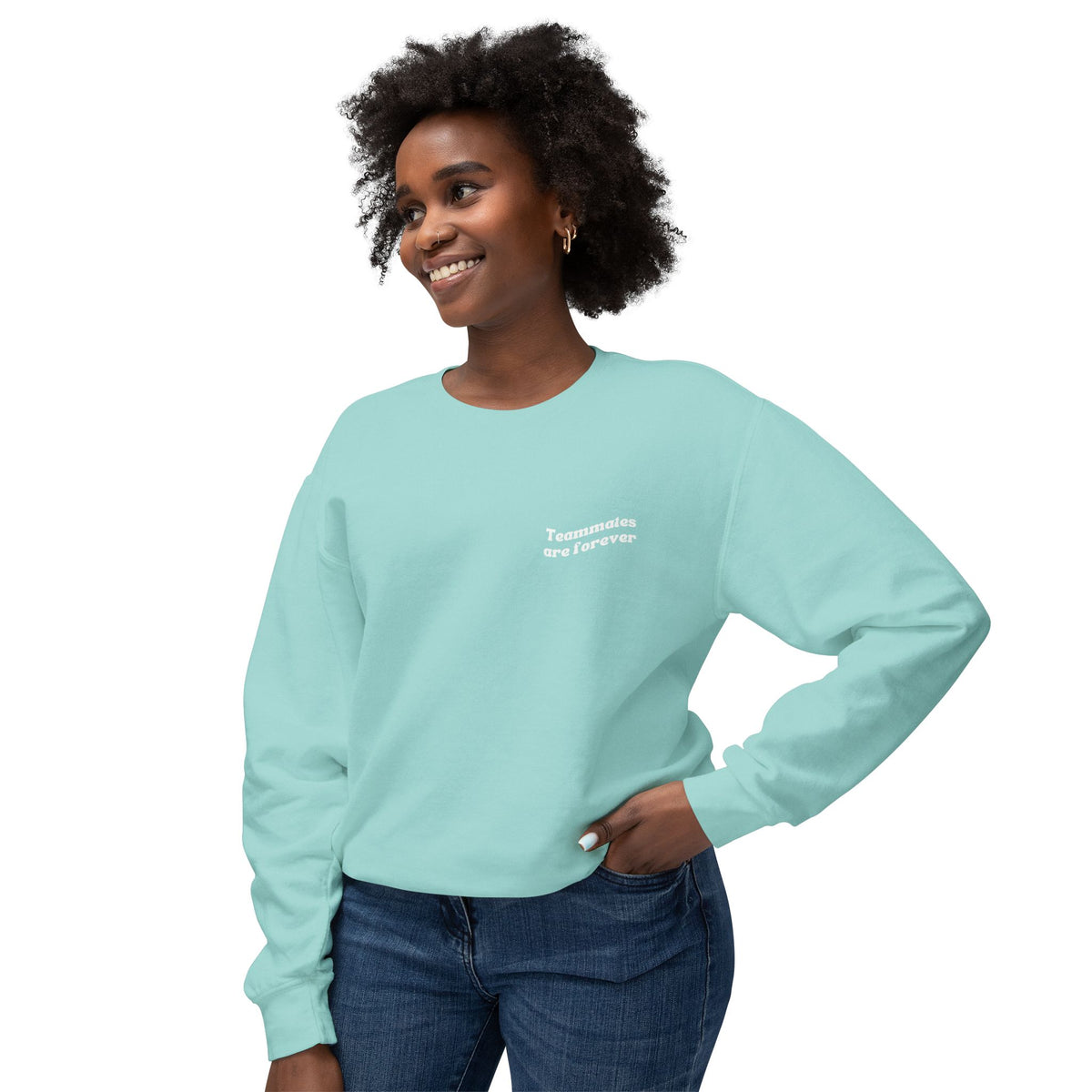 Enjoy Every Second Adult Crewneck Sweatshirt