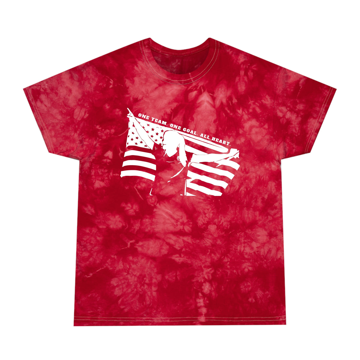 USA All Heart TieDye Adult Unisex T-Shirt