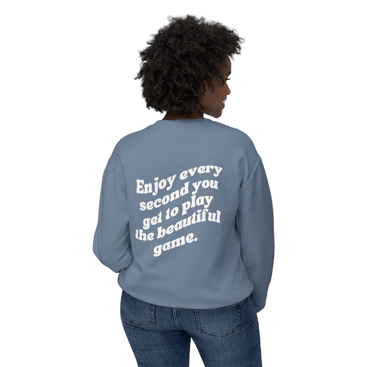 Enjoy Every Second Adult Crewneck Sweatshirt