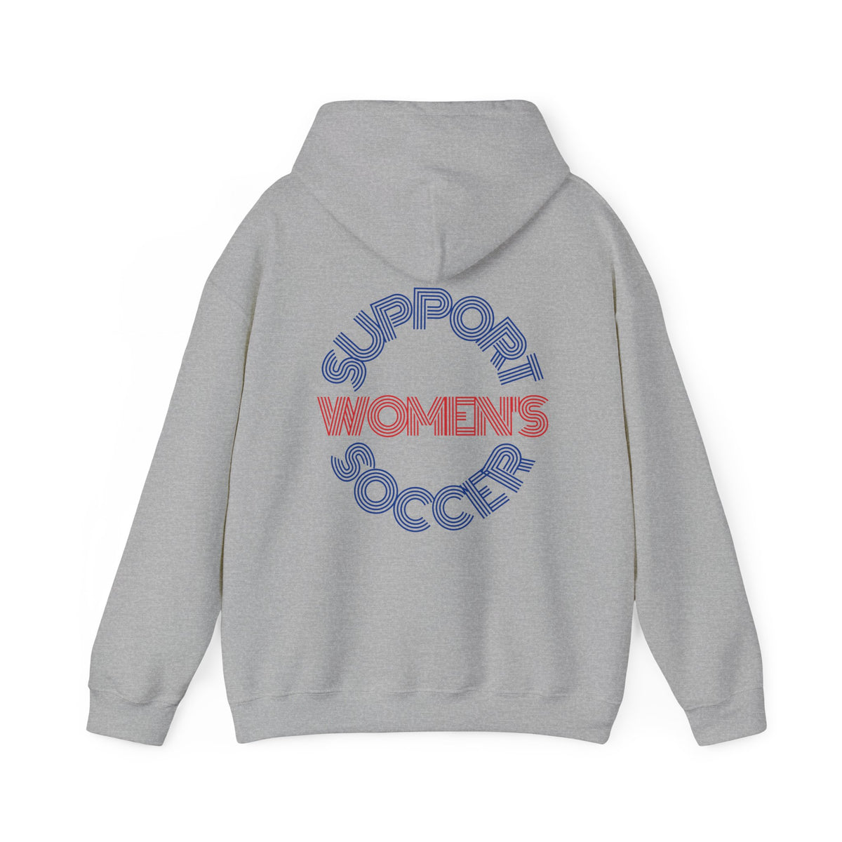 Support Women's Soccer Adult Hooded Sweatshirt