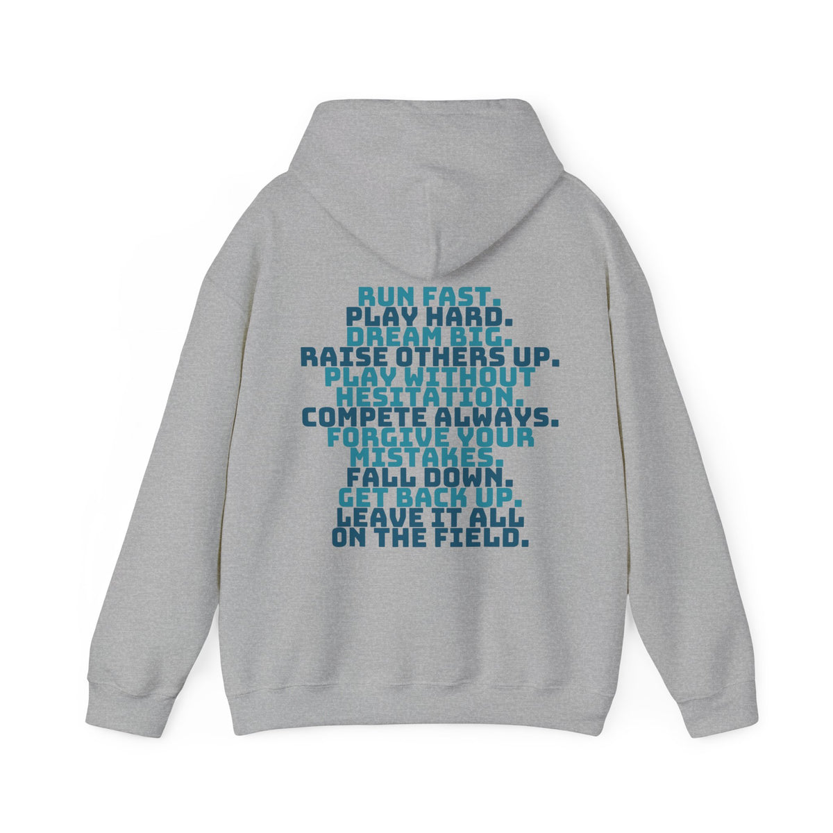 The Game We Love Adult Hooded Sweatshirt