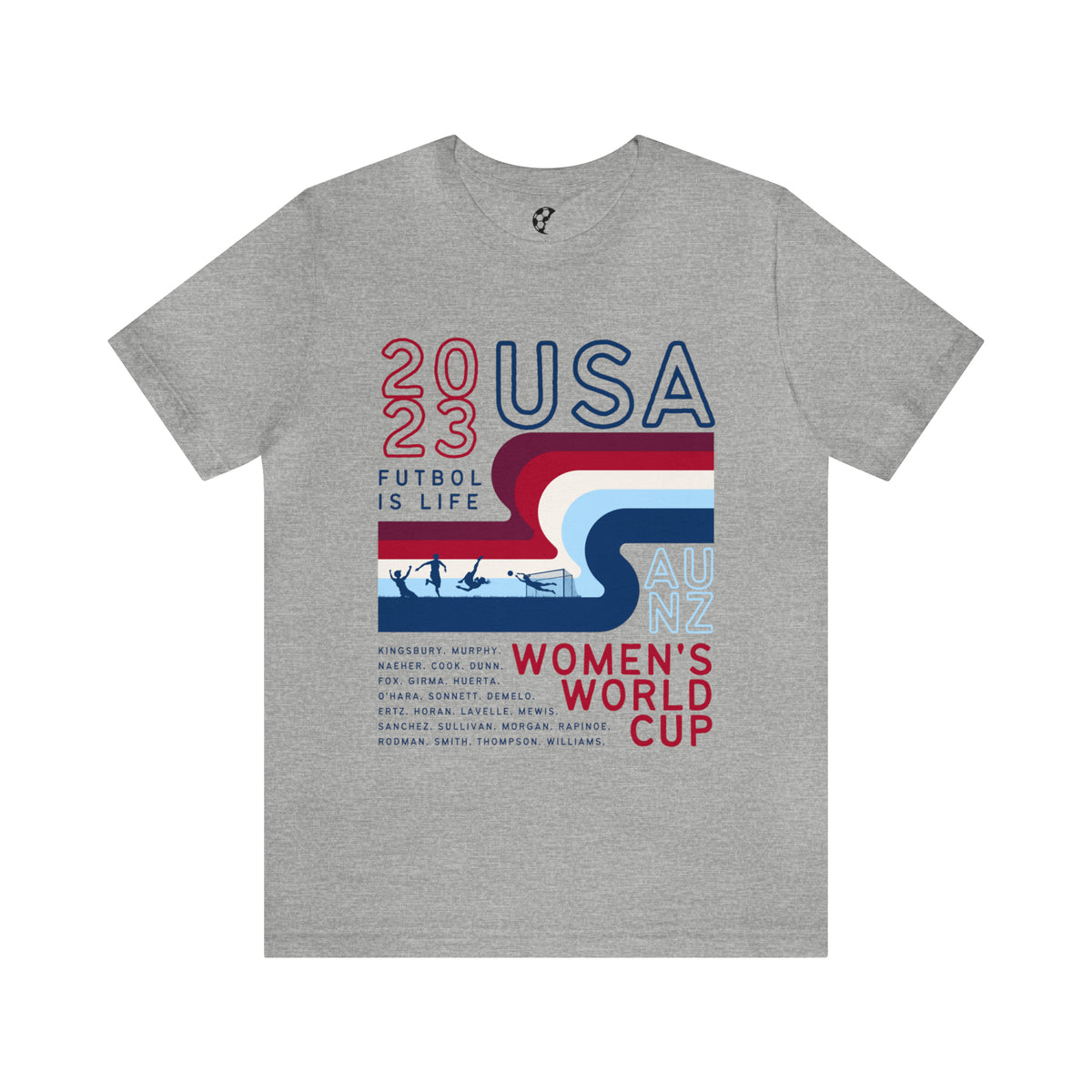 USA World Cup Roster Adult T-Shirt