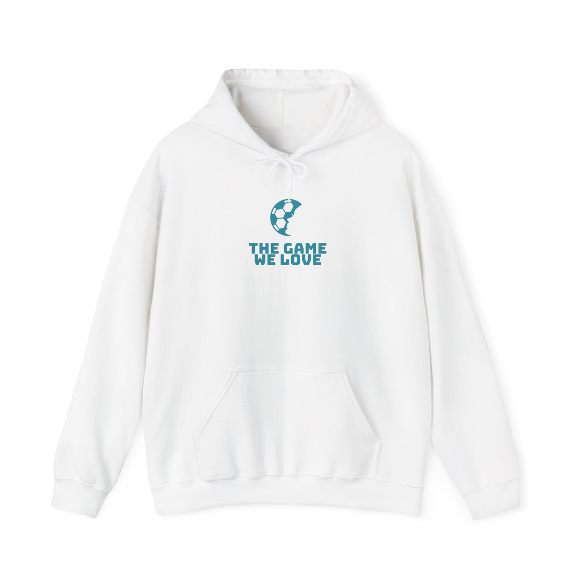 The Game We Love Adult Hooded Sweatshirt