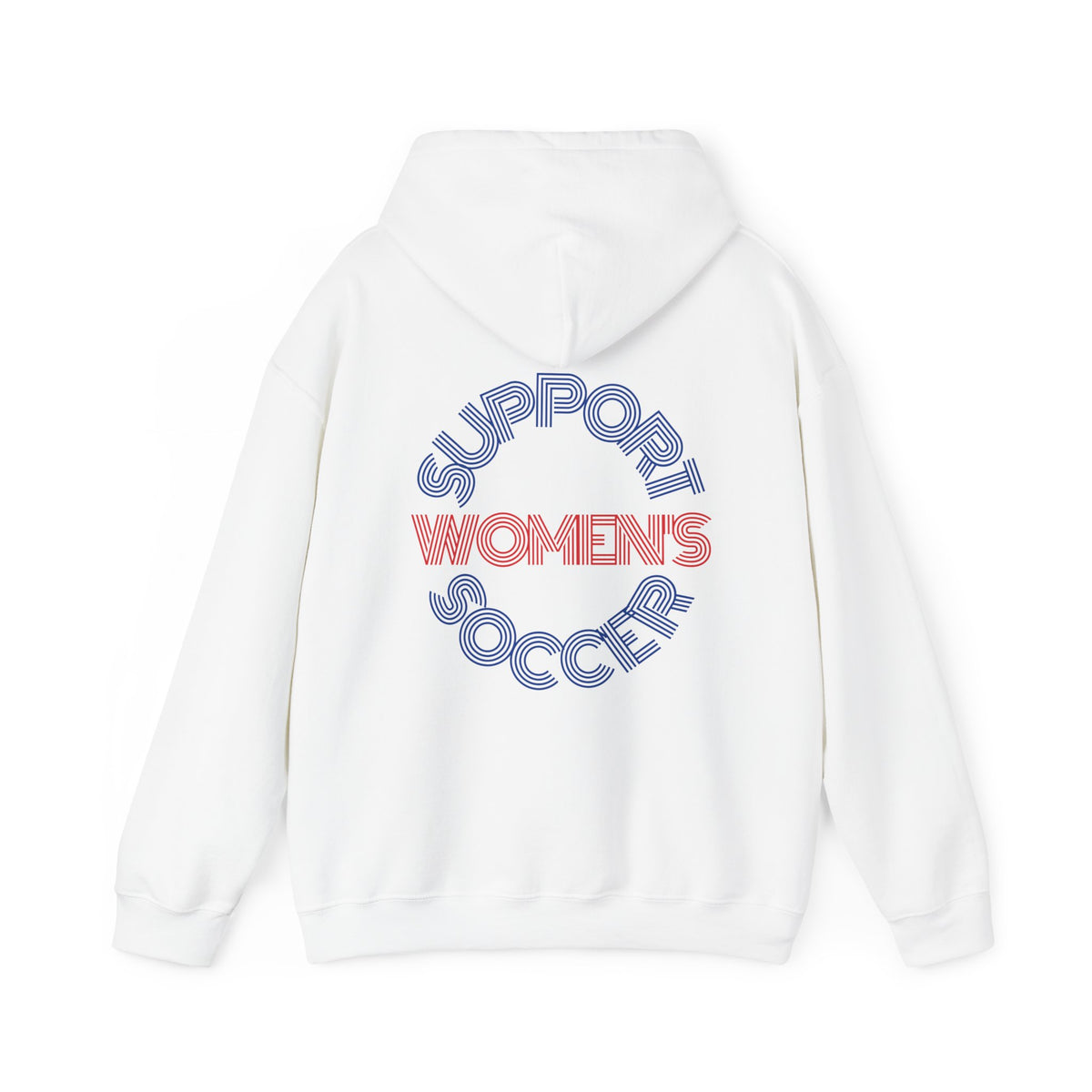 Support Women's Soccer Adult Hooded Sweatshirt