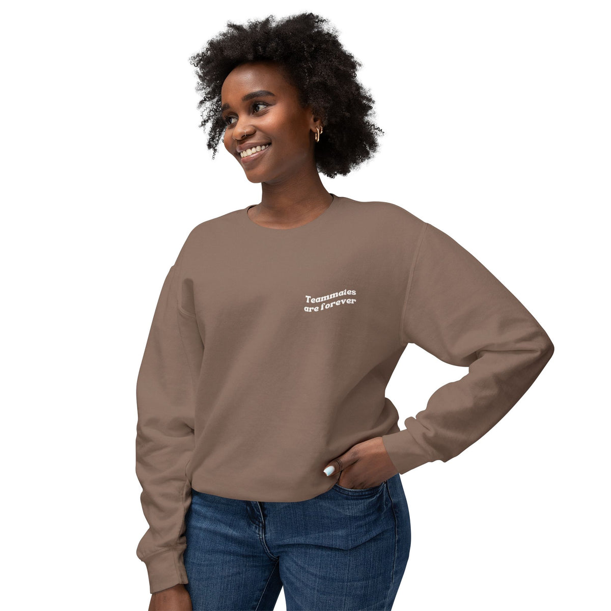 Enjoy Every Second Adult Crewneck Sweatshirt