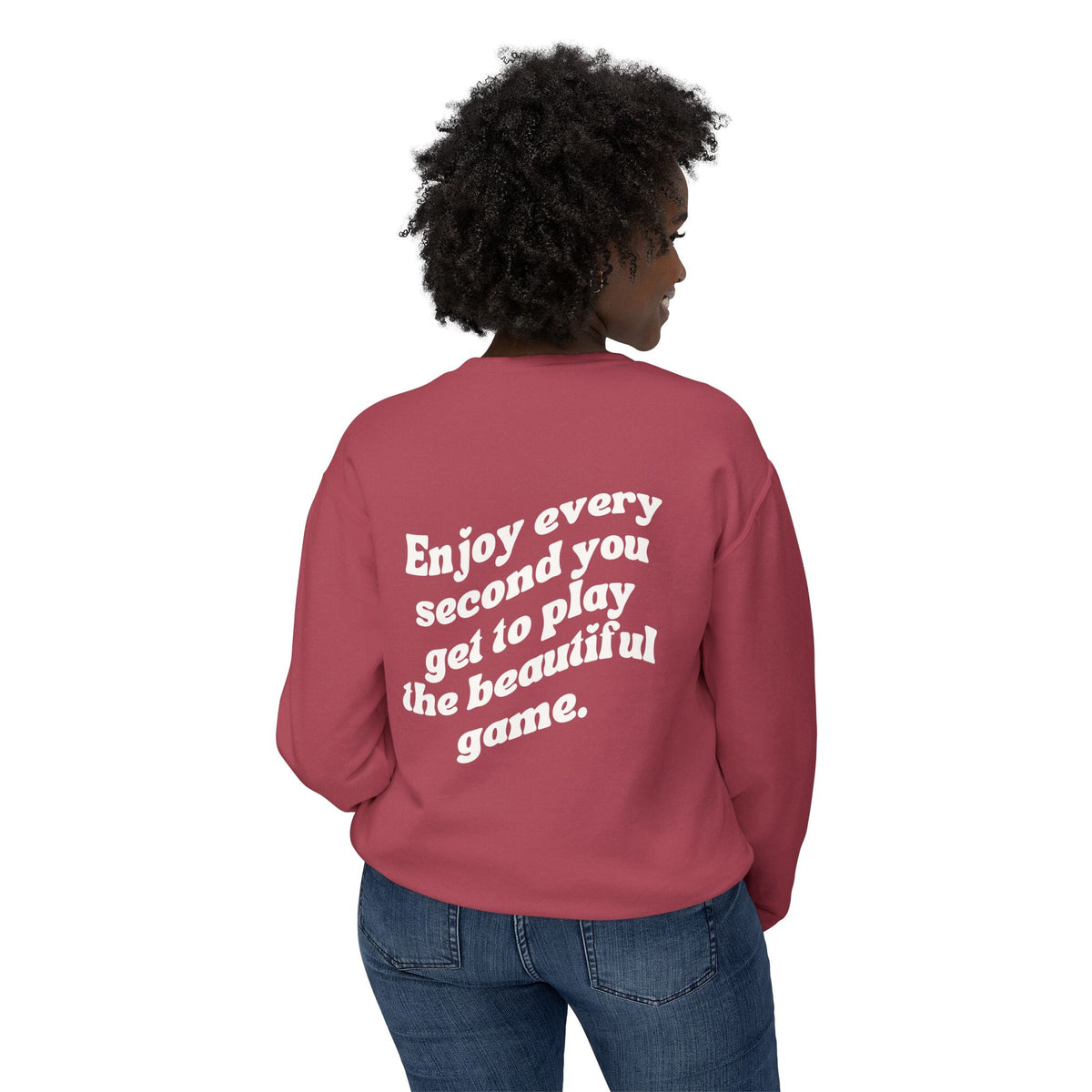 Enjoy Every Second Adult Crewneck Sweatshirt