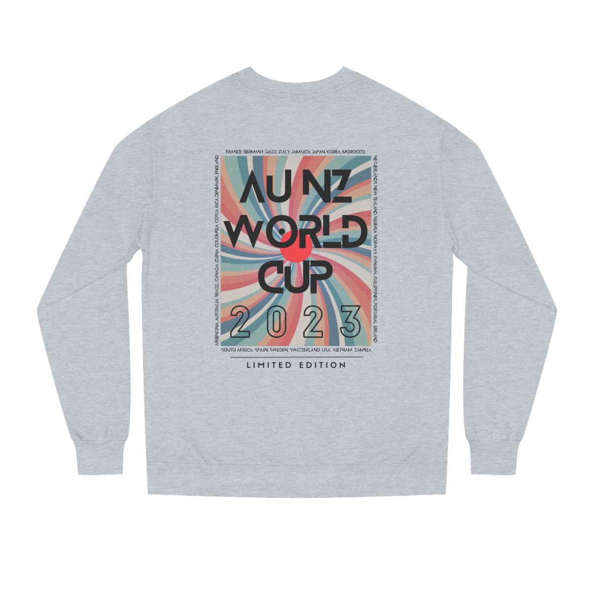 Limited Edition AU-NZ World Cup Adult Crewneck Sweatshirt