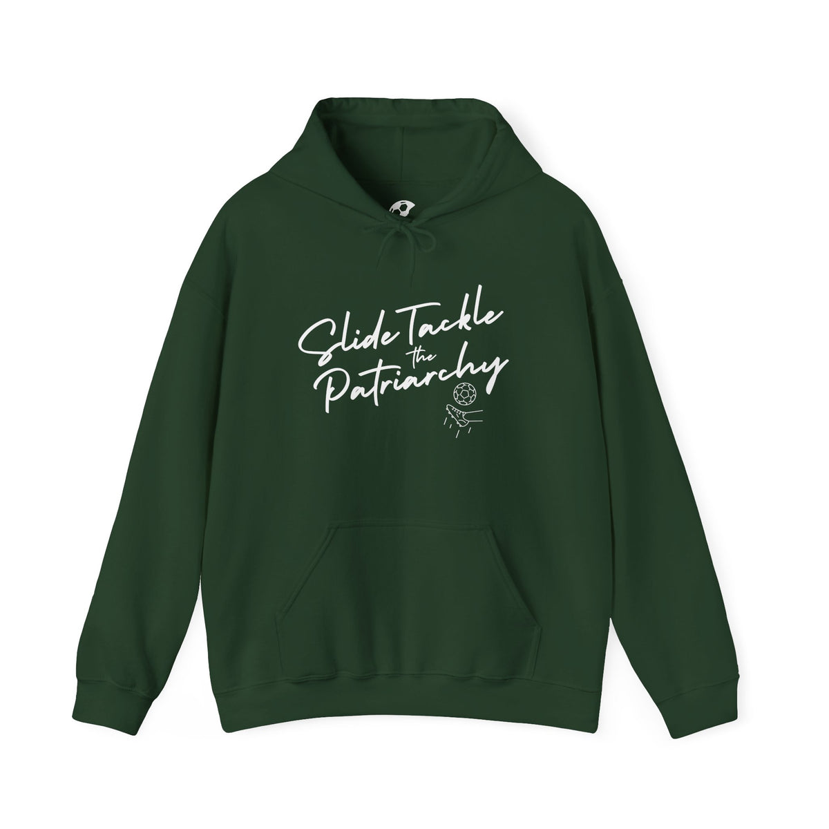 Slide Tackle The Patriarchy Adult Hooded Sweatshirt