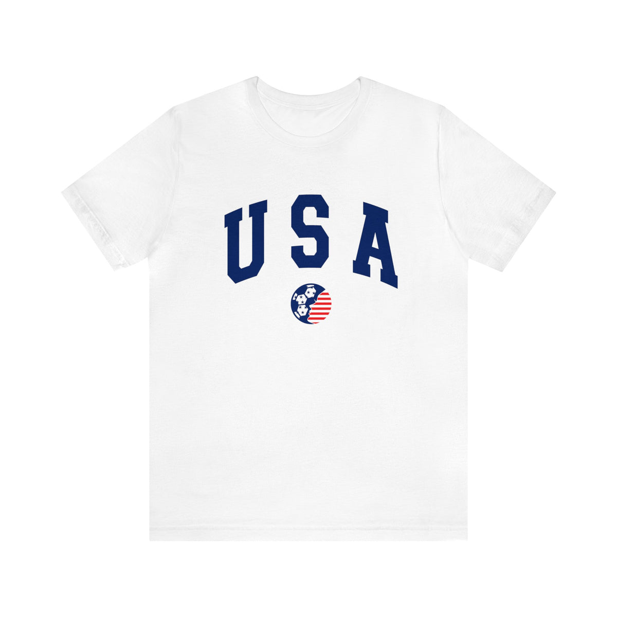 USA Support Womens Soccer Adult T-Shirt