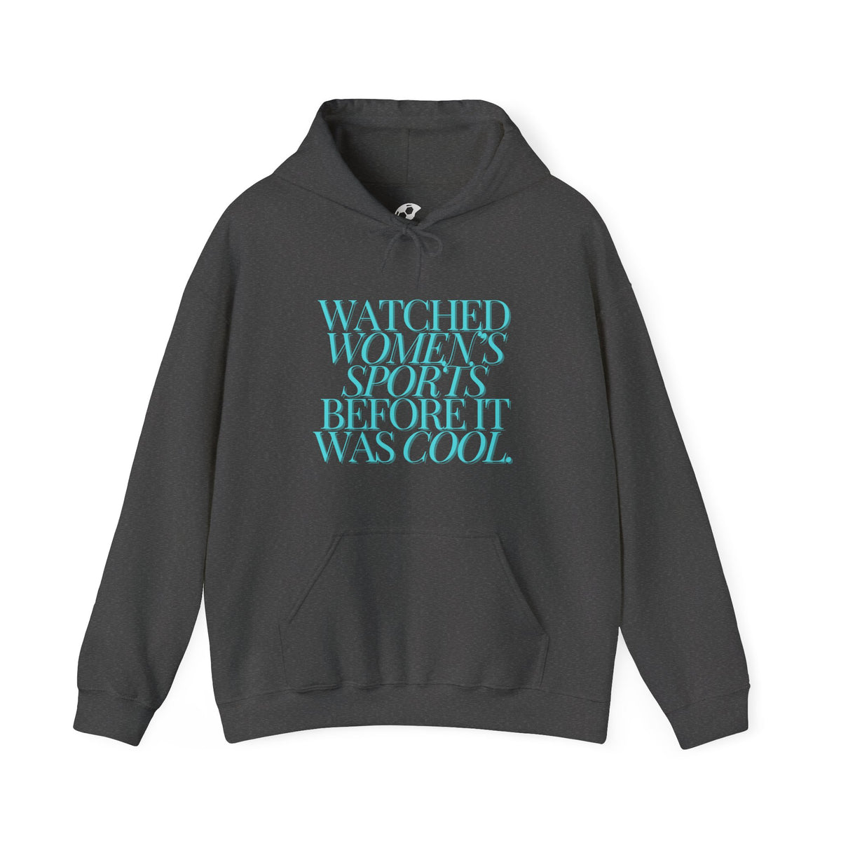 Watched Women's Sports Before It Was Cool Hooded Sweatshirt