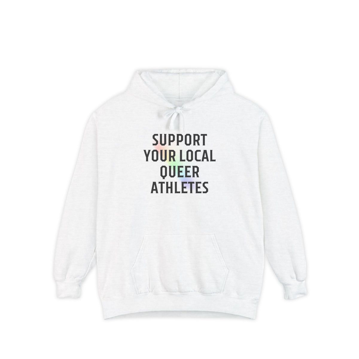 Support Your Local Queer Athletes Unisex Hooded Sweatshirt