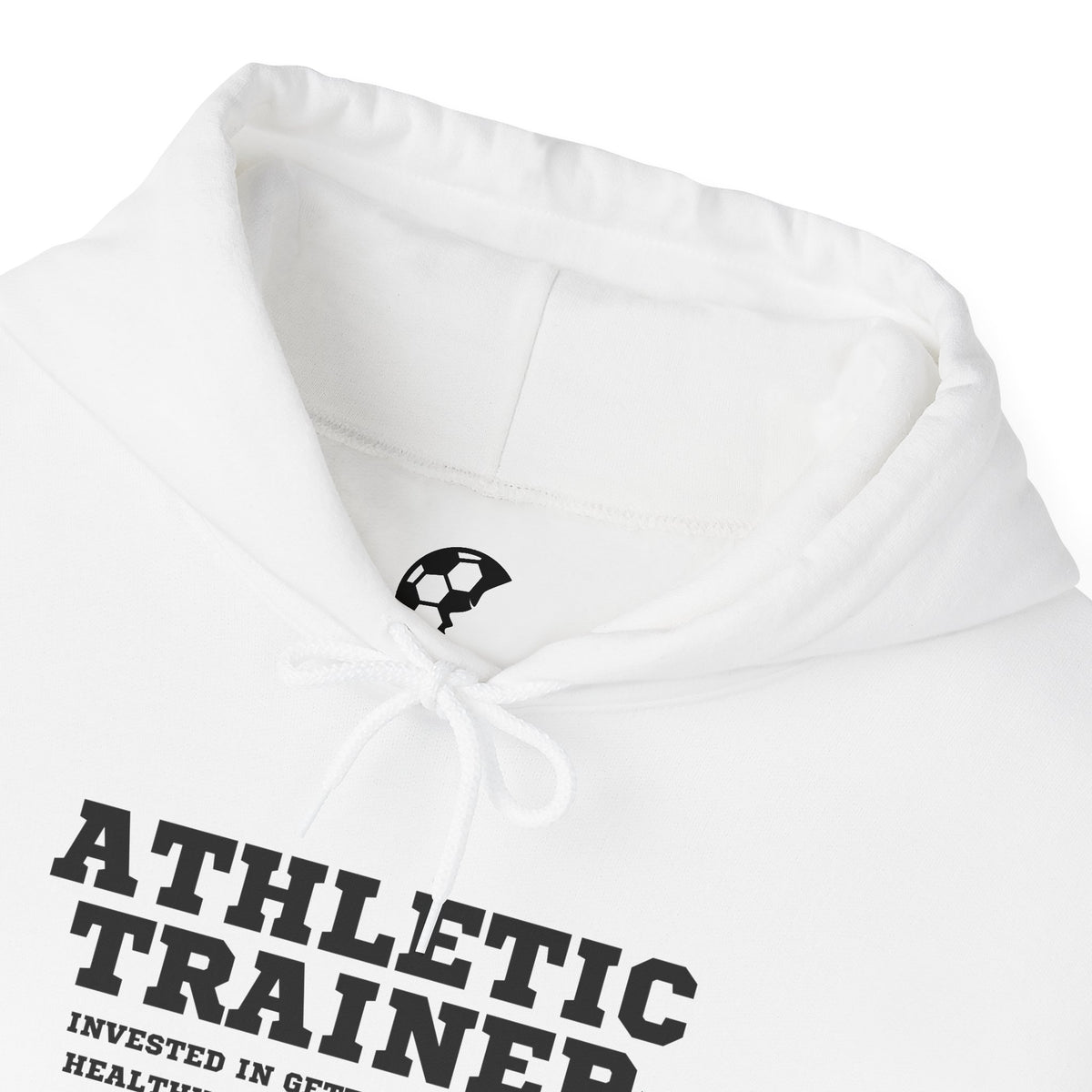 Athletic Trainer Mantra Adult Hooded Sweatshirt