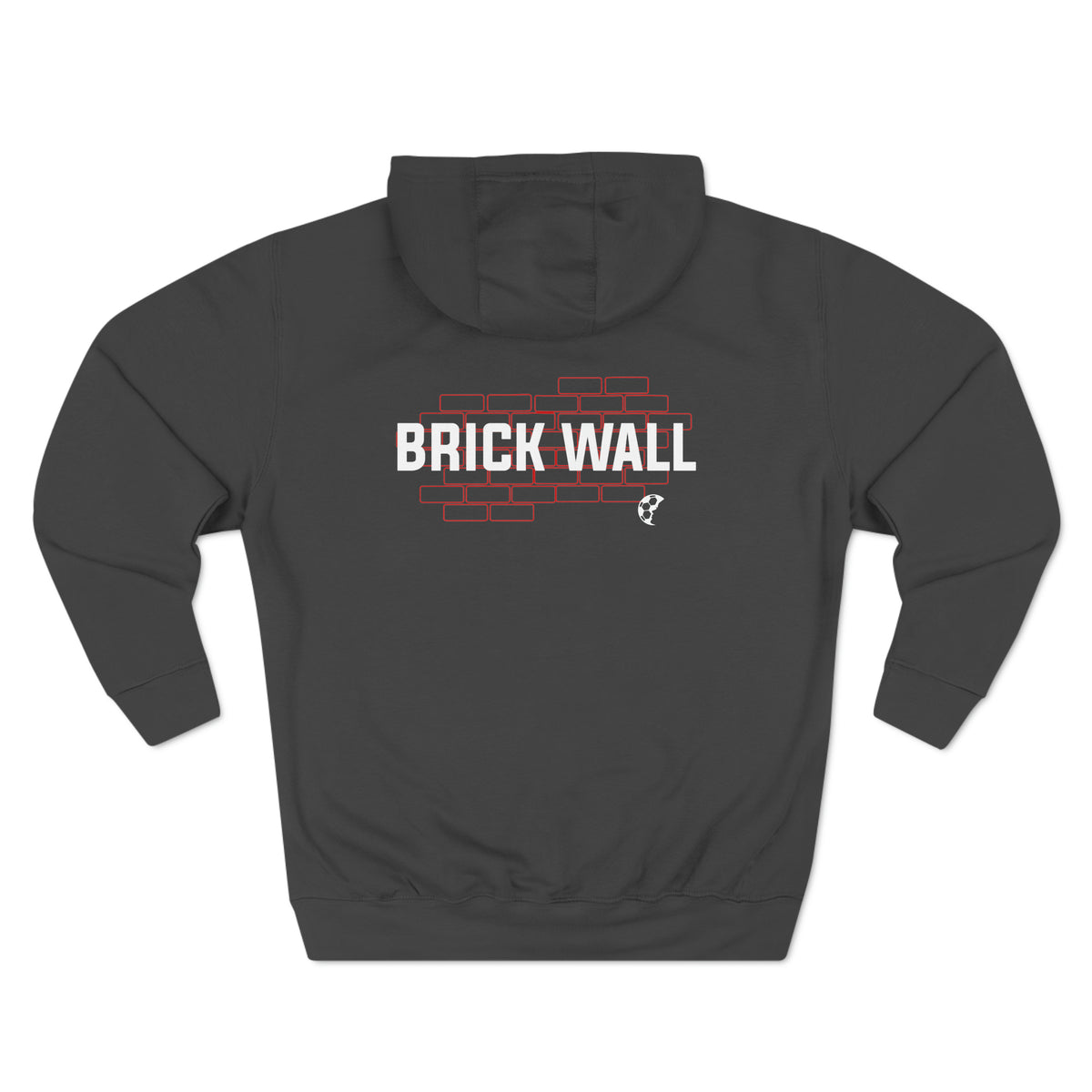 Brick Wall Adult Hooded Sweatshirt