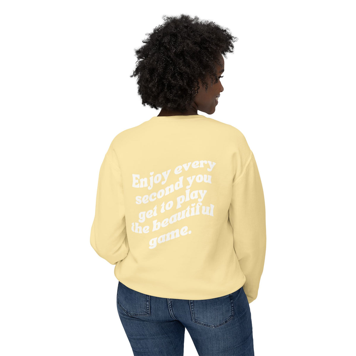 Enjoy Every Second Adult Crewneck Sweatshirt