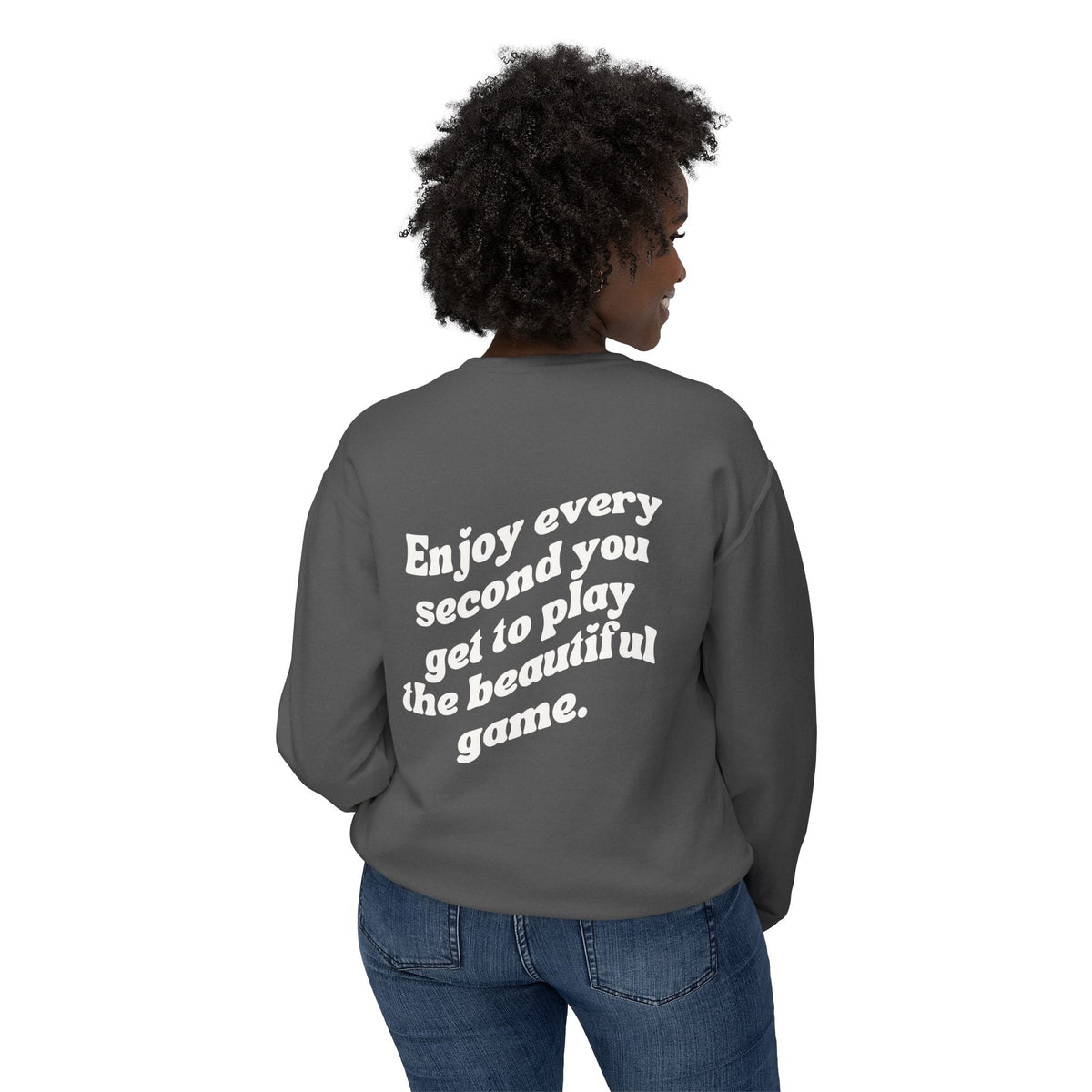 Enjoy Every Second Adult Crewneck Sweatshirt