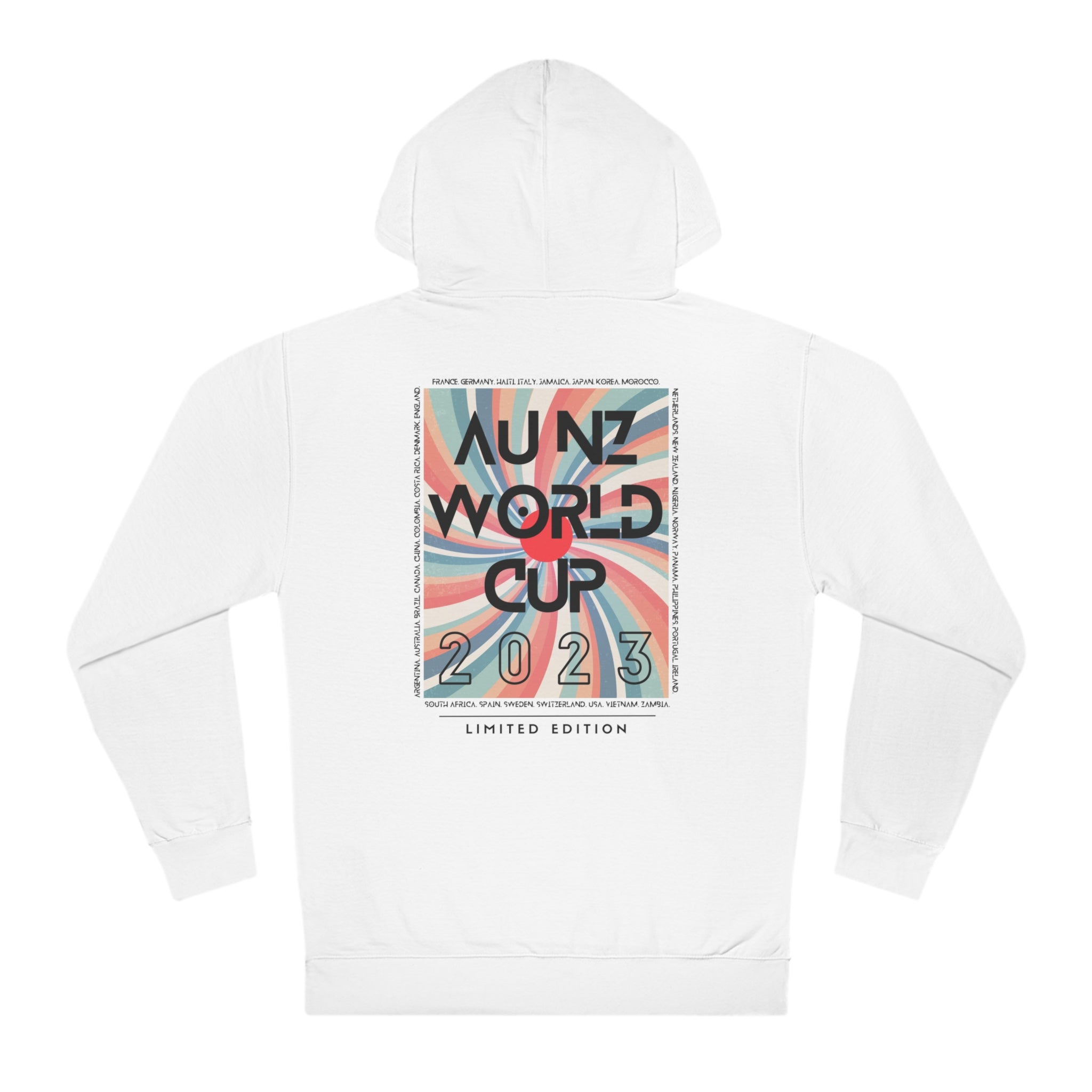 Limited Edition AU NZ World Cup Adult Hooded Sweatshirt By