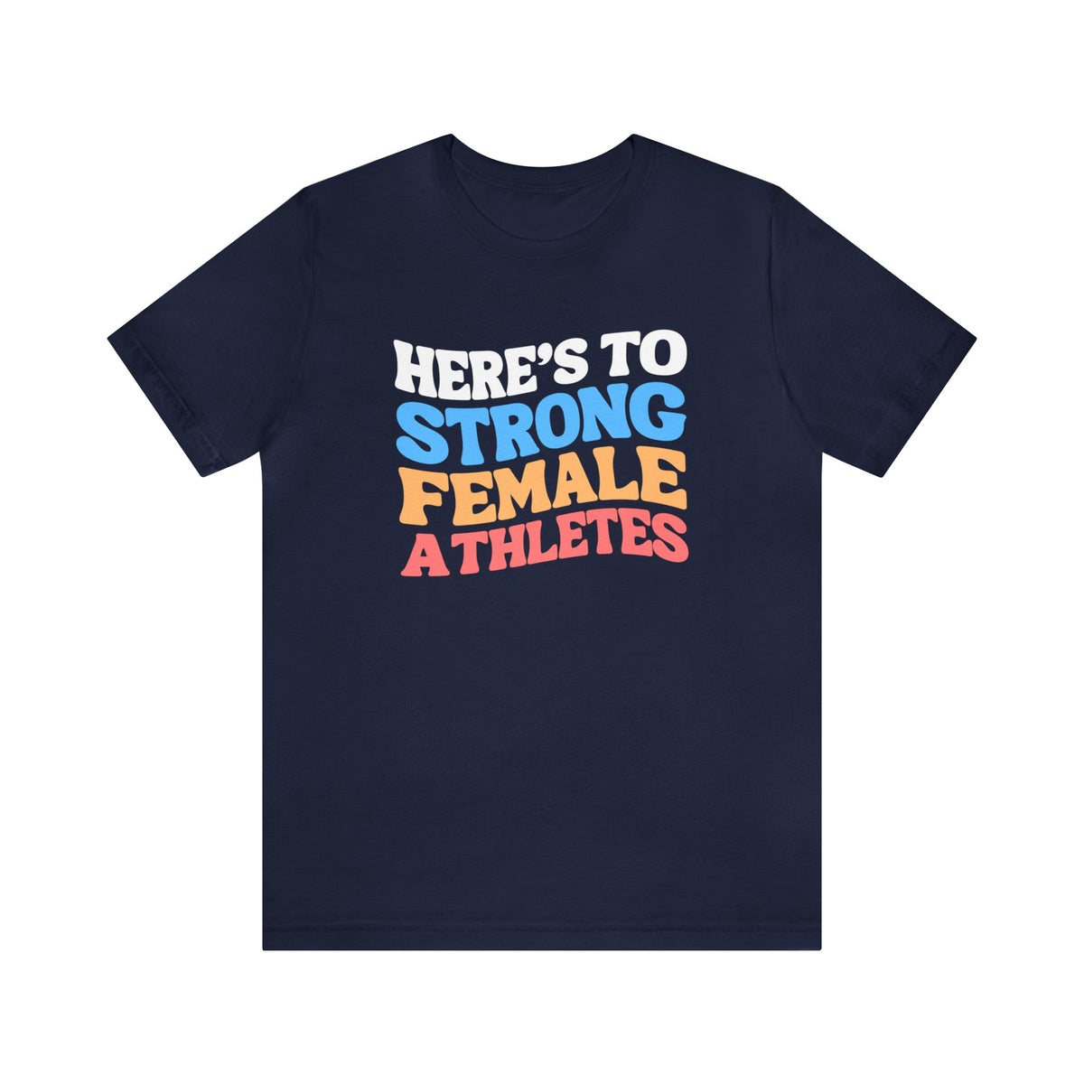Strong Female Athletes Adult T-Shirt