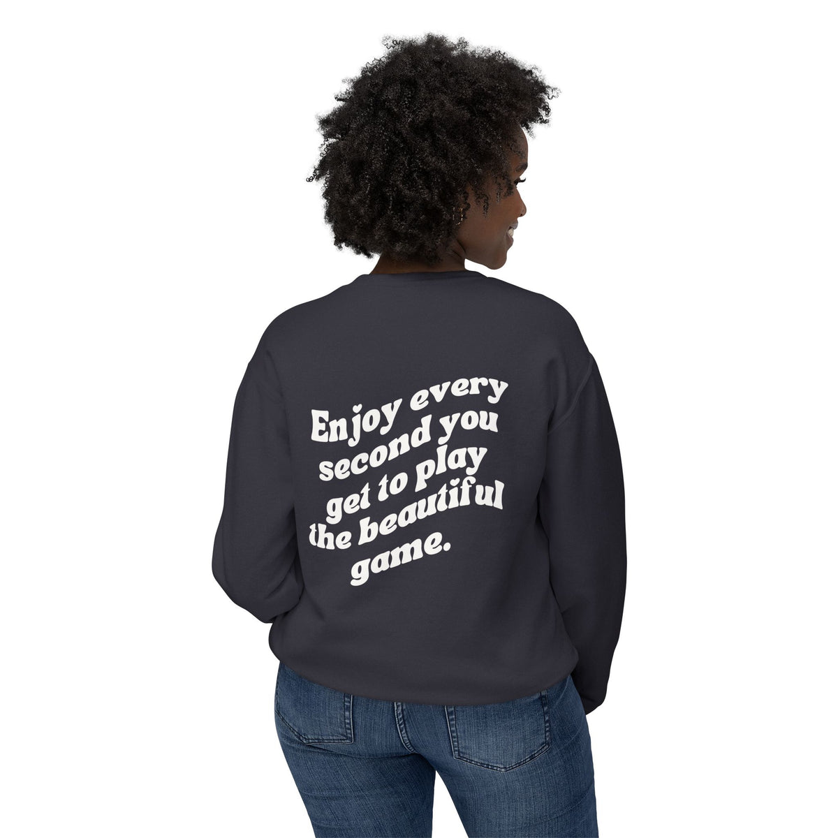 Enjoy Every Second Adult Crewneck Sweatshirt