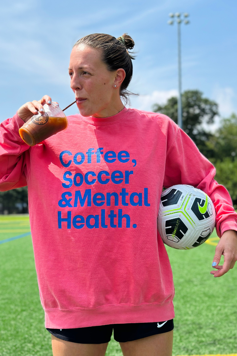  Soccer Goal Life Women's Crewneck T-Shirt Long Sleeve