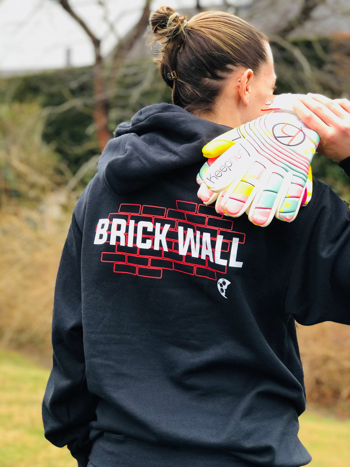 Brick Wall Adult Hooded Sweatshirt