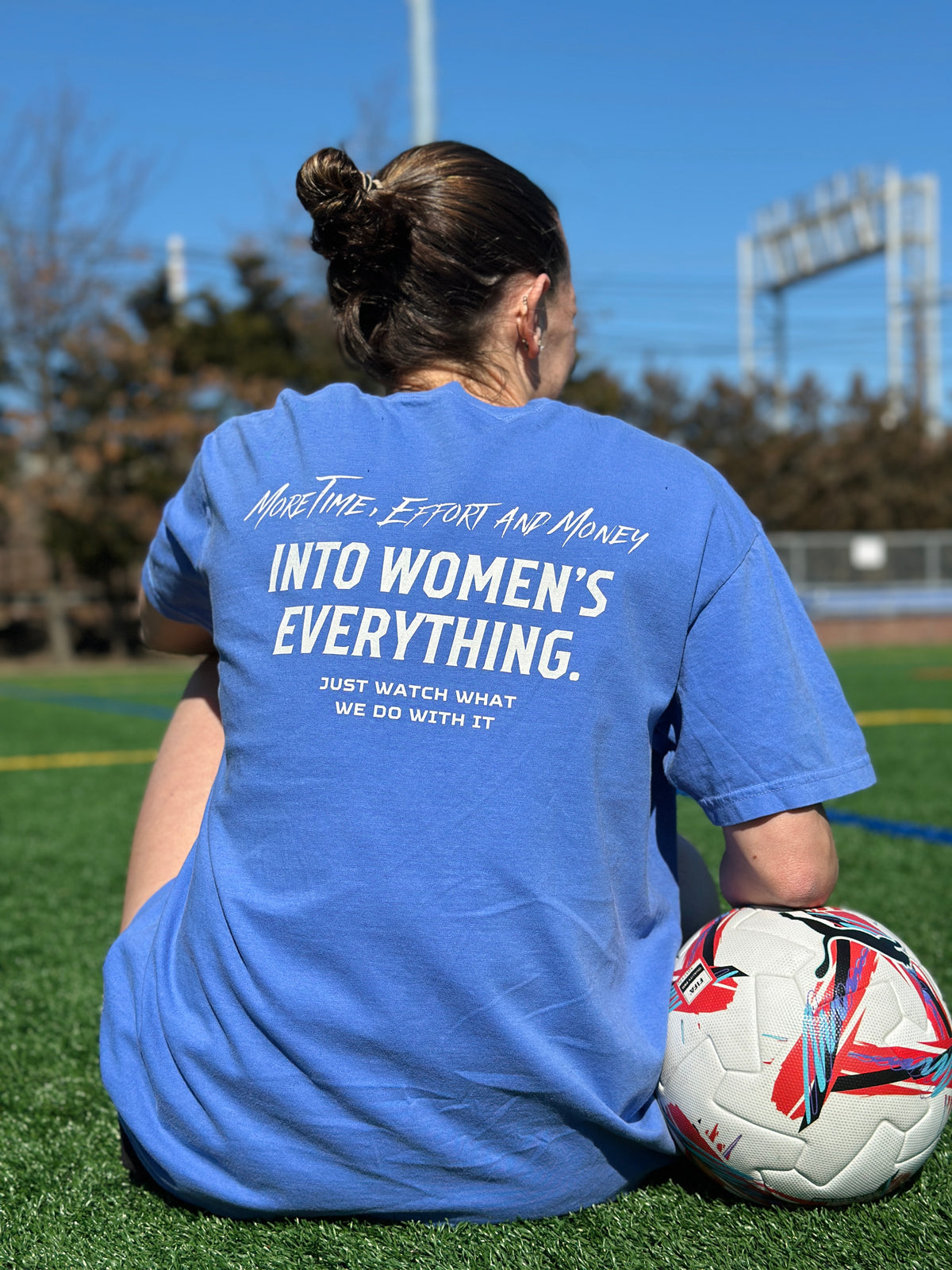 Support Your Local Female Athletes Adult T-Shirt