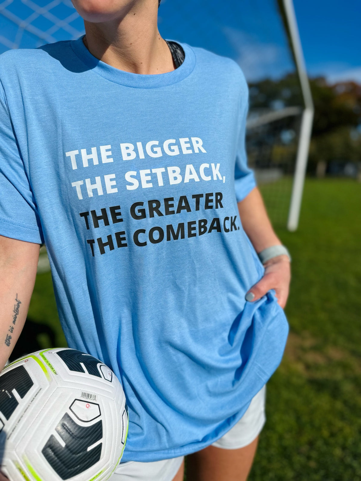 The Greater The Comeback Adult T-Shirt