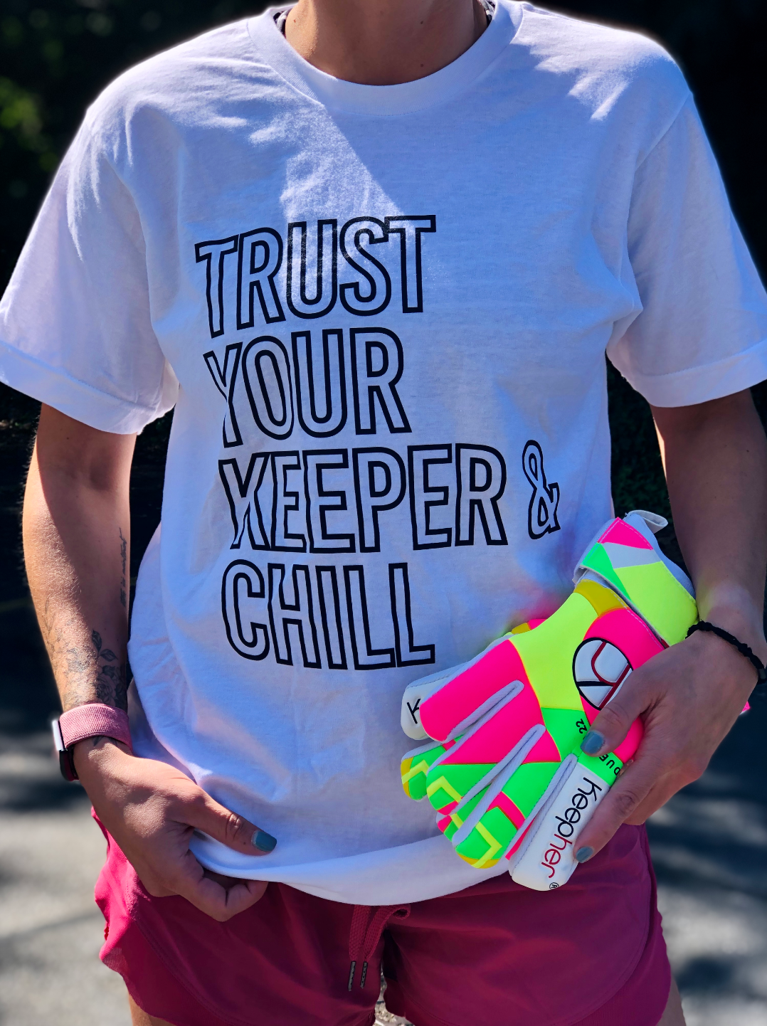 Trust Your Keeper and Chill Adult T-Shirt