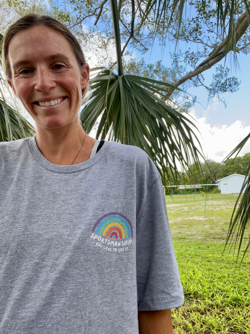 Sportsmanship Rainbow Pride Adult Hooded Sweatshirt