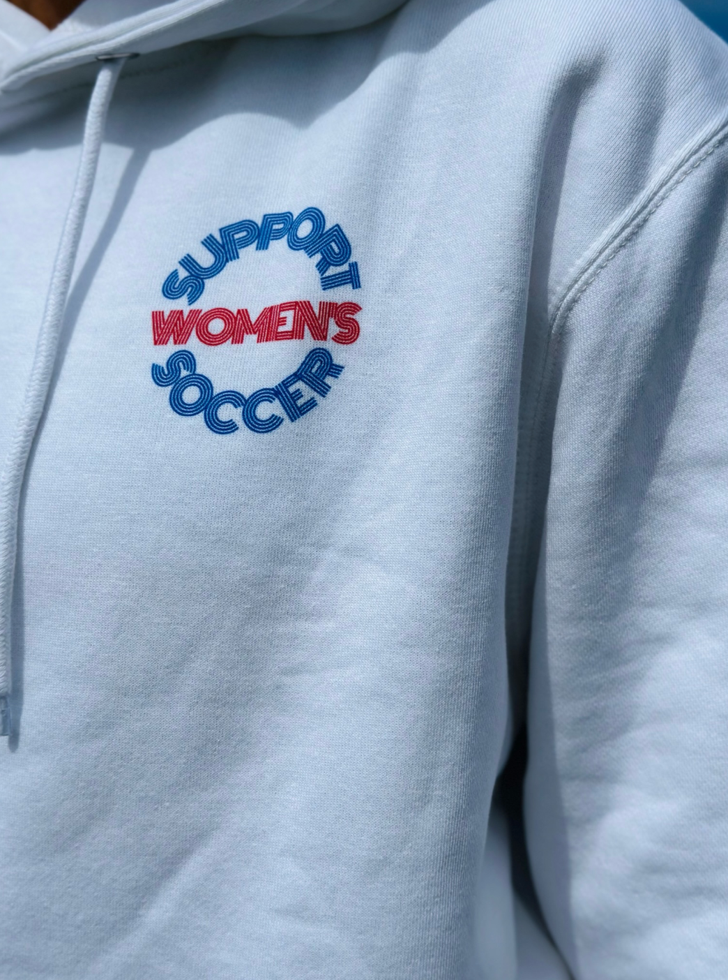 Support Women's Soccer Adult Hooded Sweatshirt