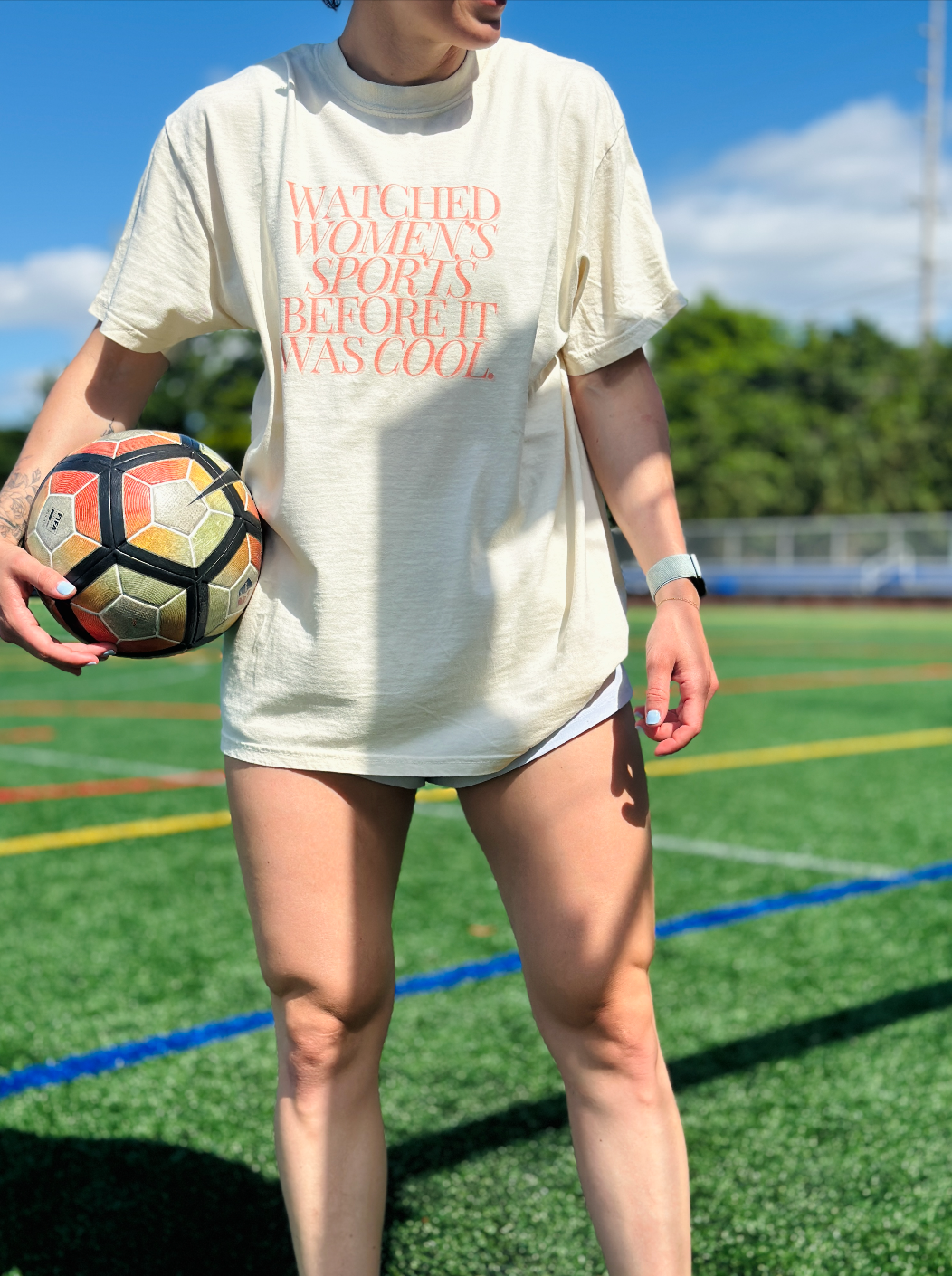 Watched Women's Sports Before It Was Cool Adult T-Shirt