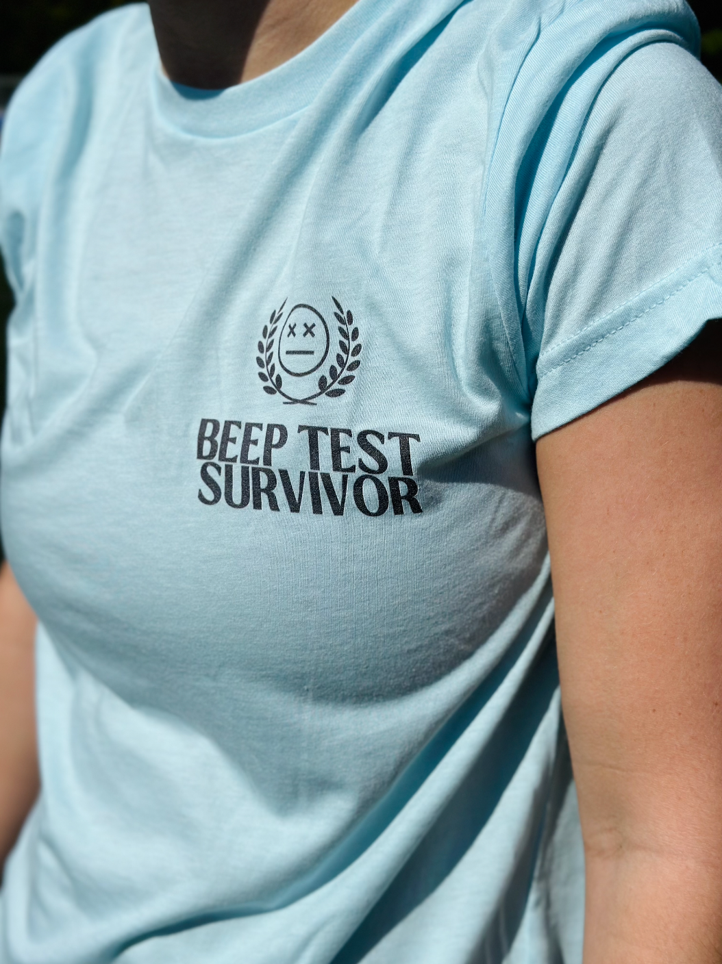Beep Test Survivor Adult T-Shirt