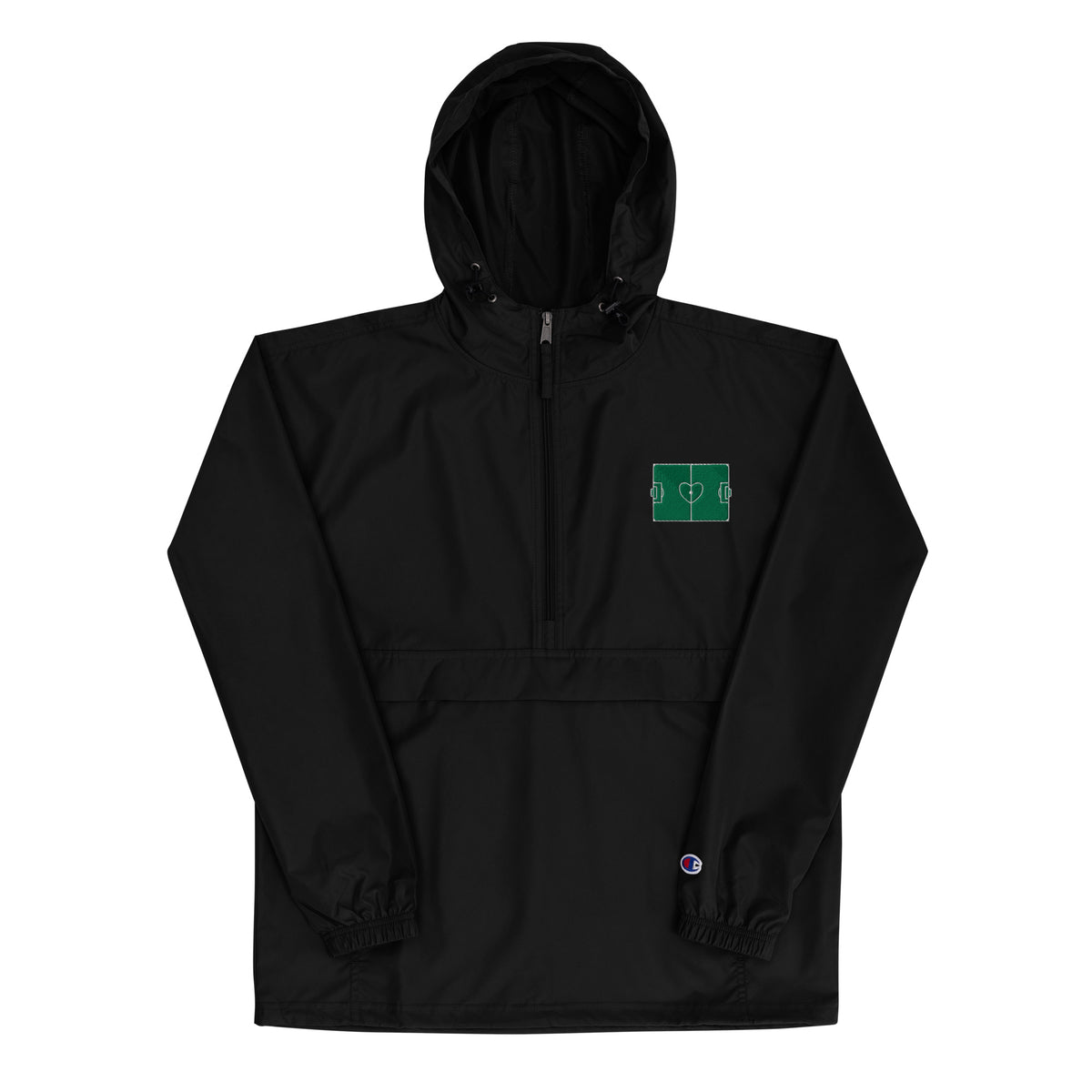 Field Love Embroidered Champion Packable Jacket