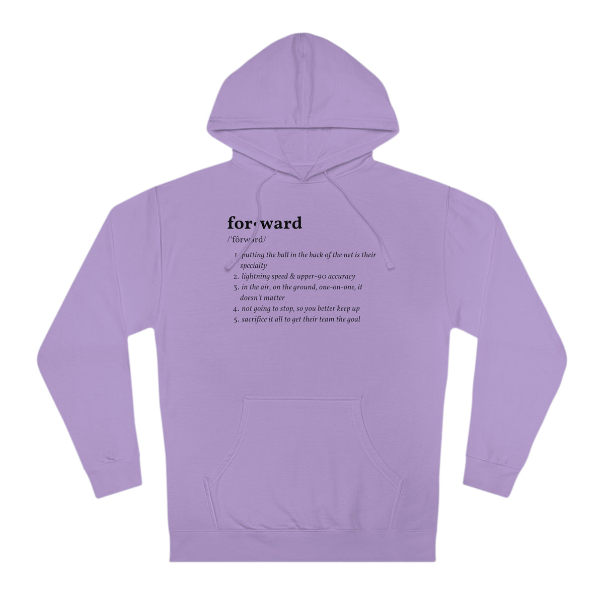 Forward Definition Adult Hooded Sweatshirt