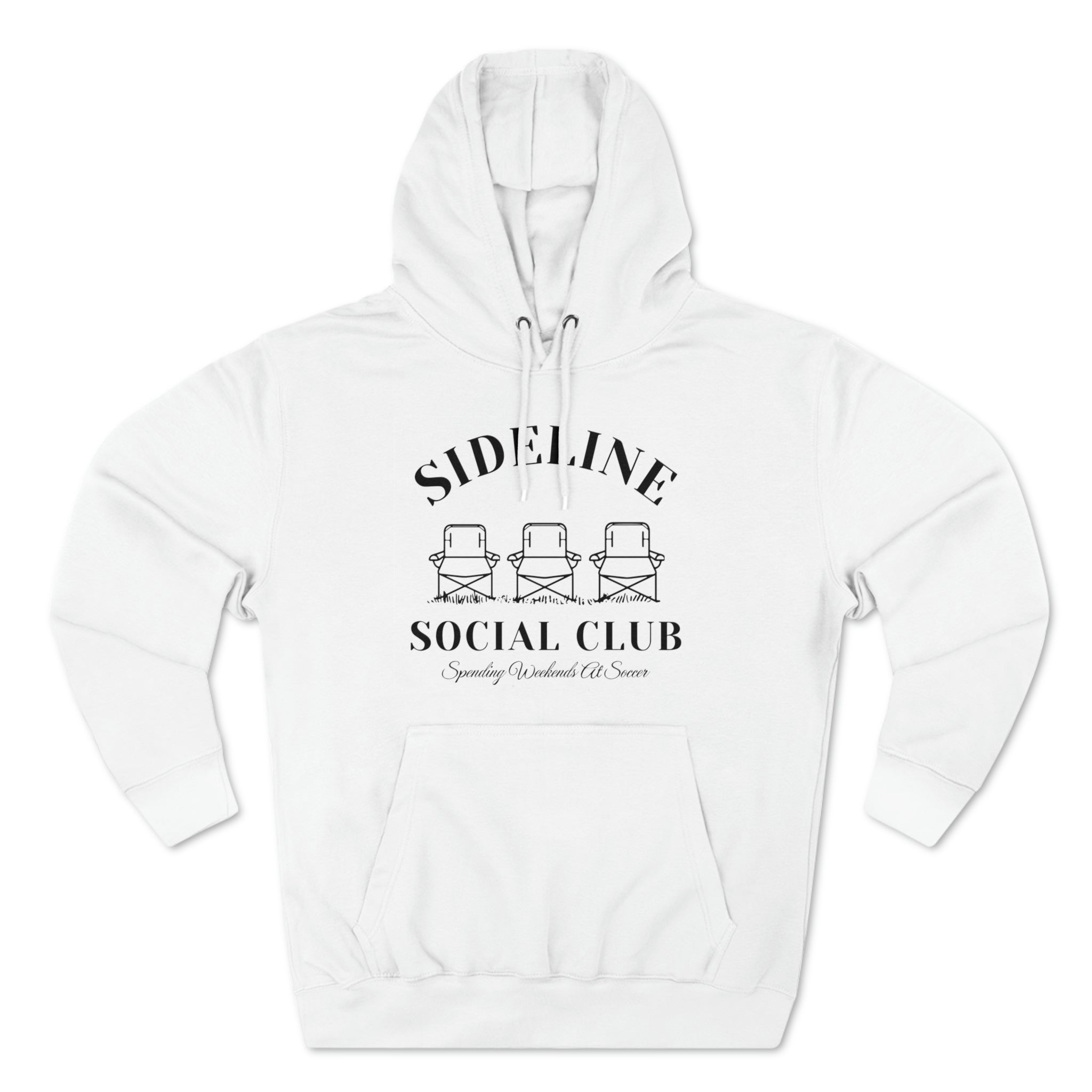 Sideline hooded sales sweatshirt