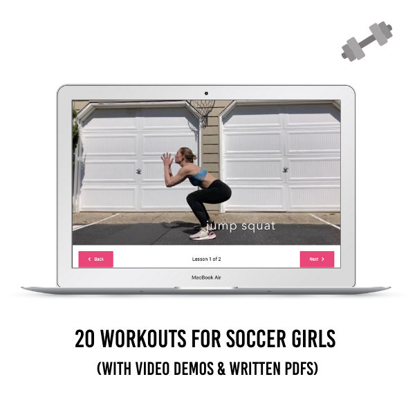 Workout & Healthy Recipe ePlan for Soccer Players