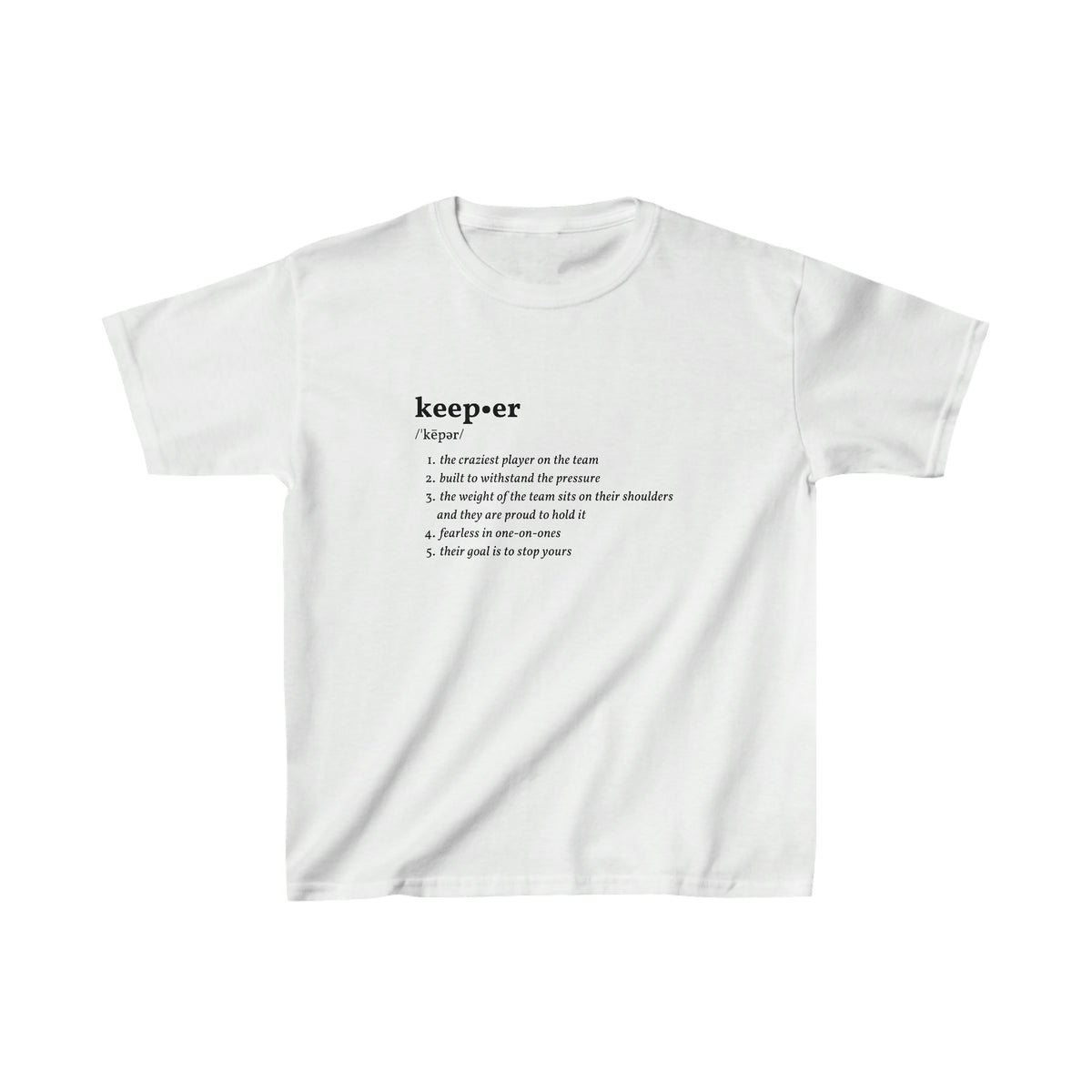 Keeper Definition Youth T-Shirt